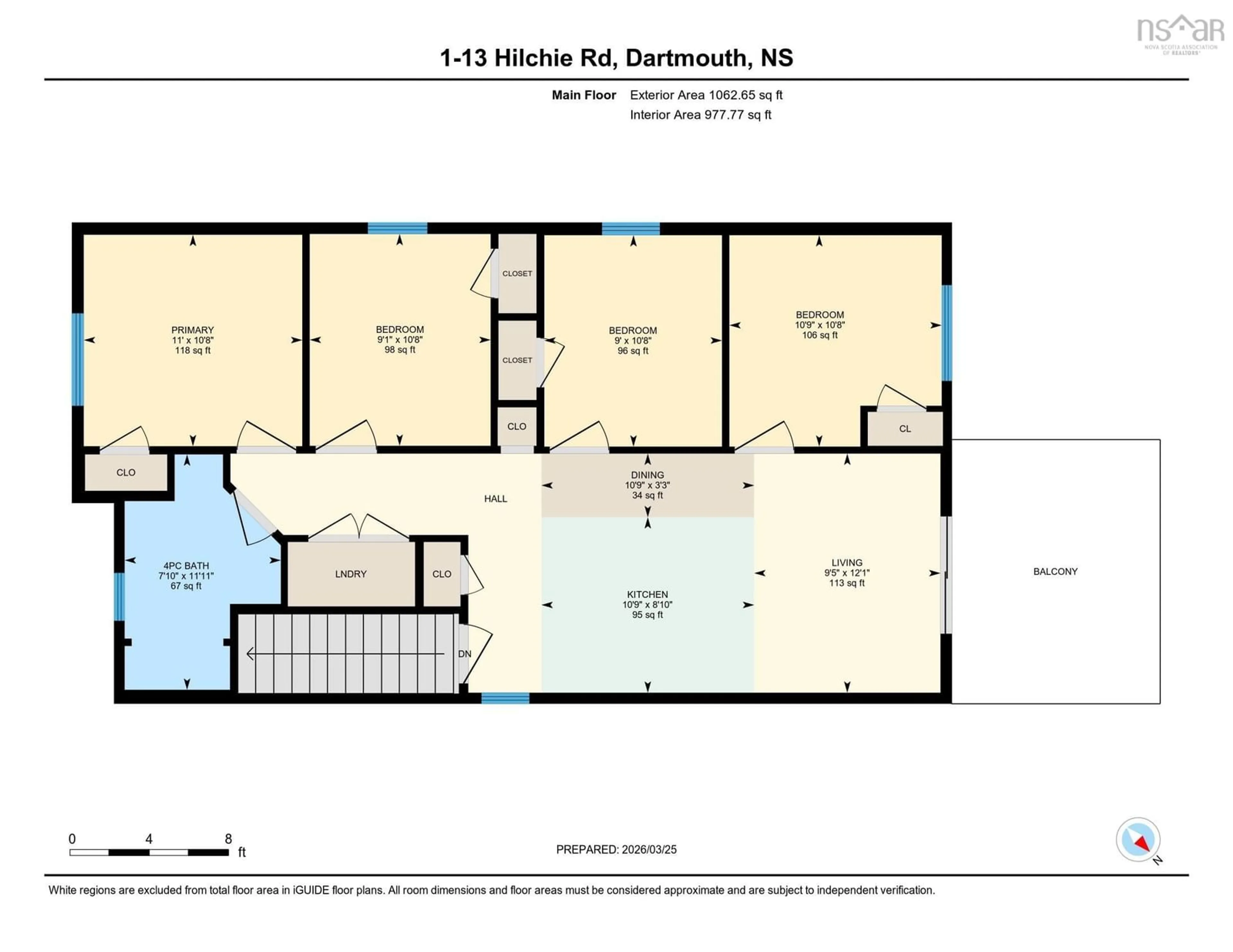 Floor plan for 13 Hilchie Rd, Dartmouth Nova Scotia B3A 1T5