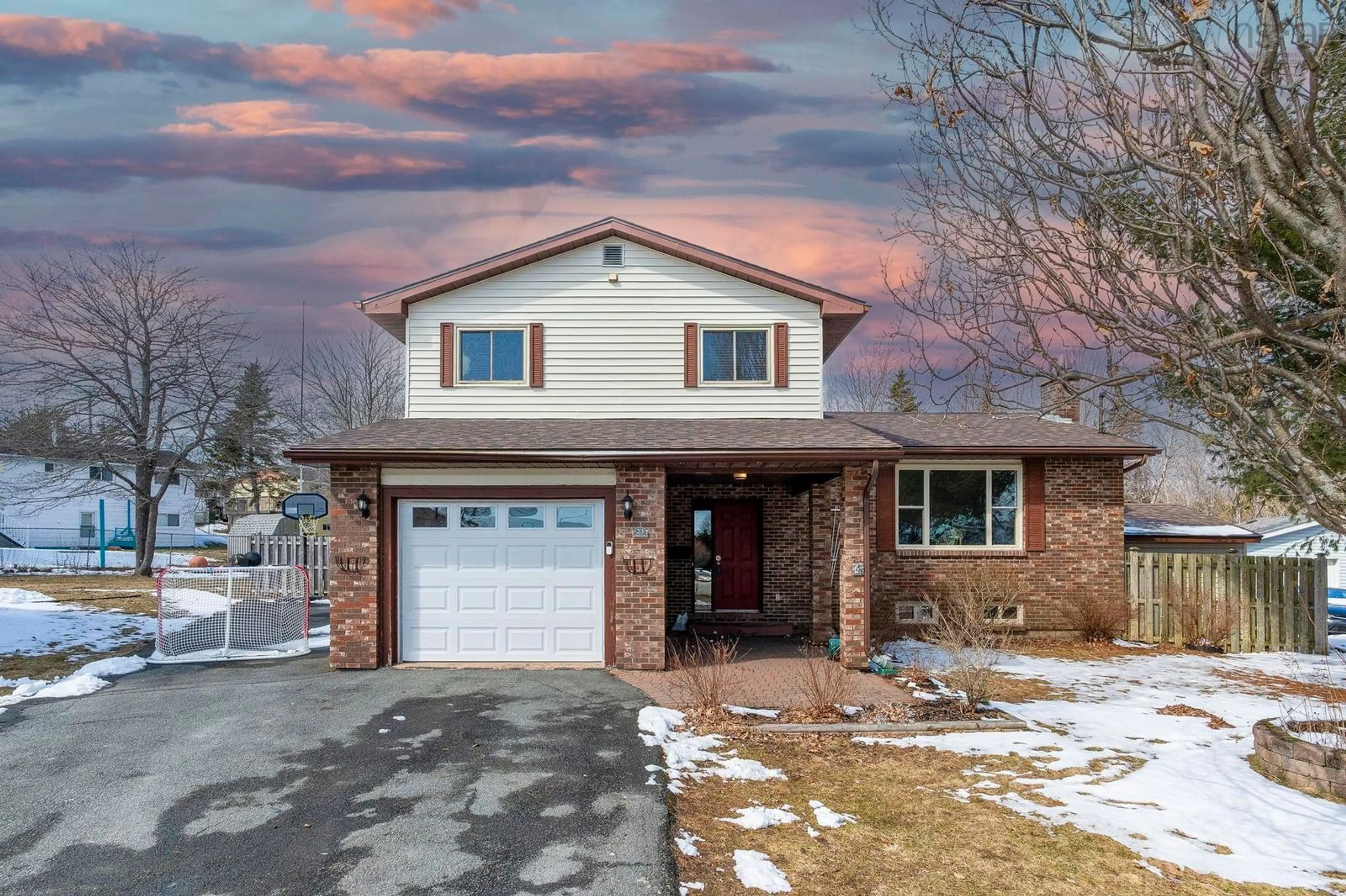 Home with brick exterior material, street for 23 Kuluna Crt, Cole Harbour Nova Scotia B2W 5K9
