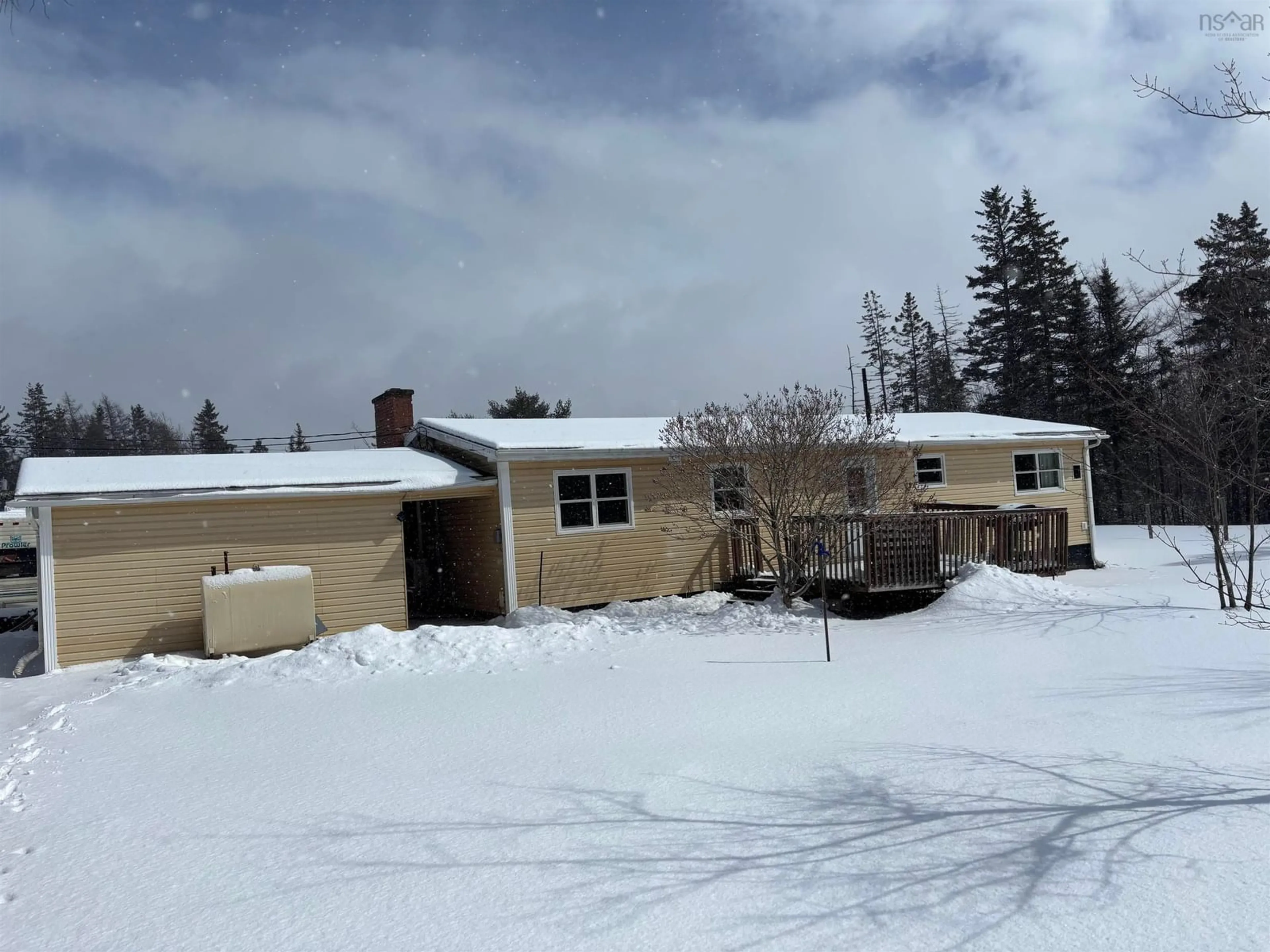 A pic from outside/outdoor area/front of a property/back of a property/a pic from drone, unknown for 139 King Grove Road, Millville Nova Scotia B1Y 2E4