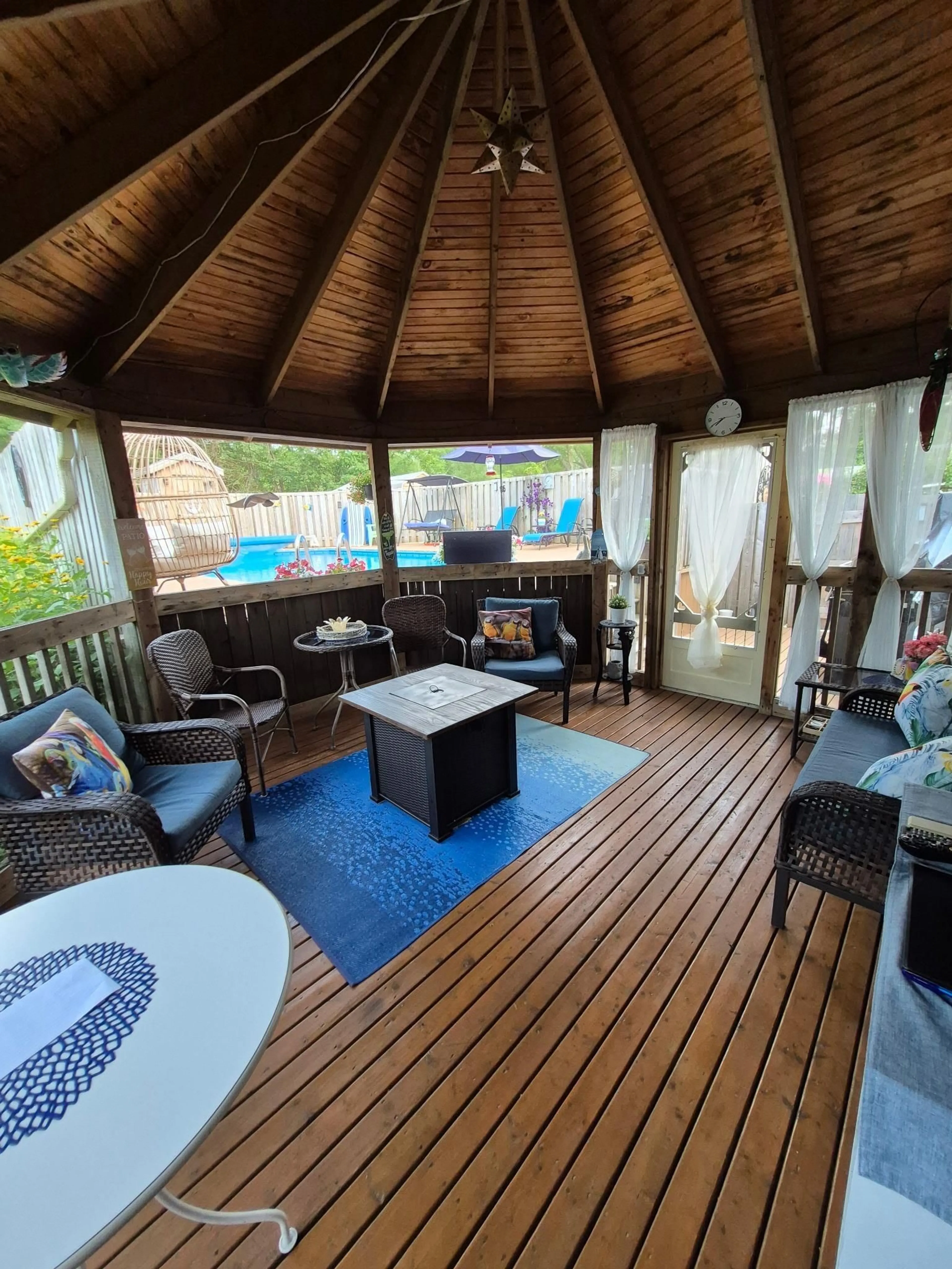 Patio, water/lake/river/ocean view for 507 Little Harbour Road, New Glasgow Nova Scotia B2H 3S9