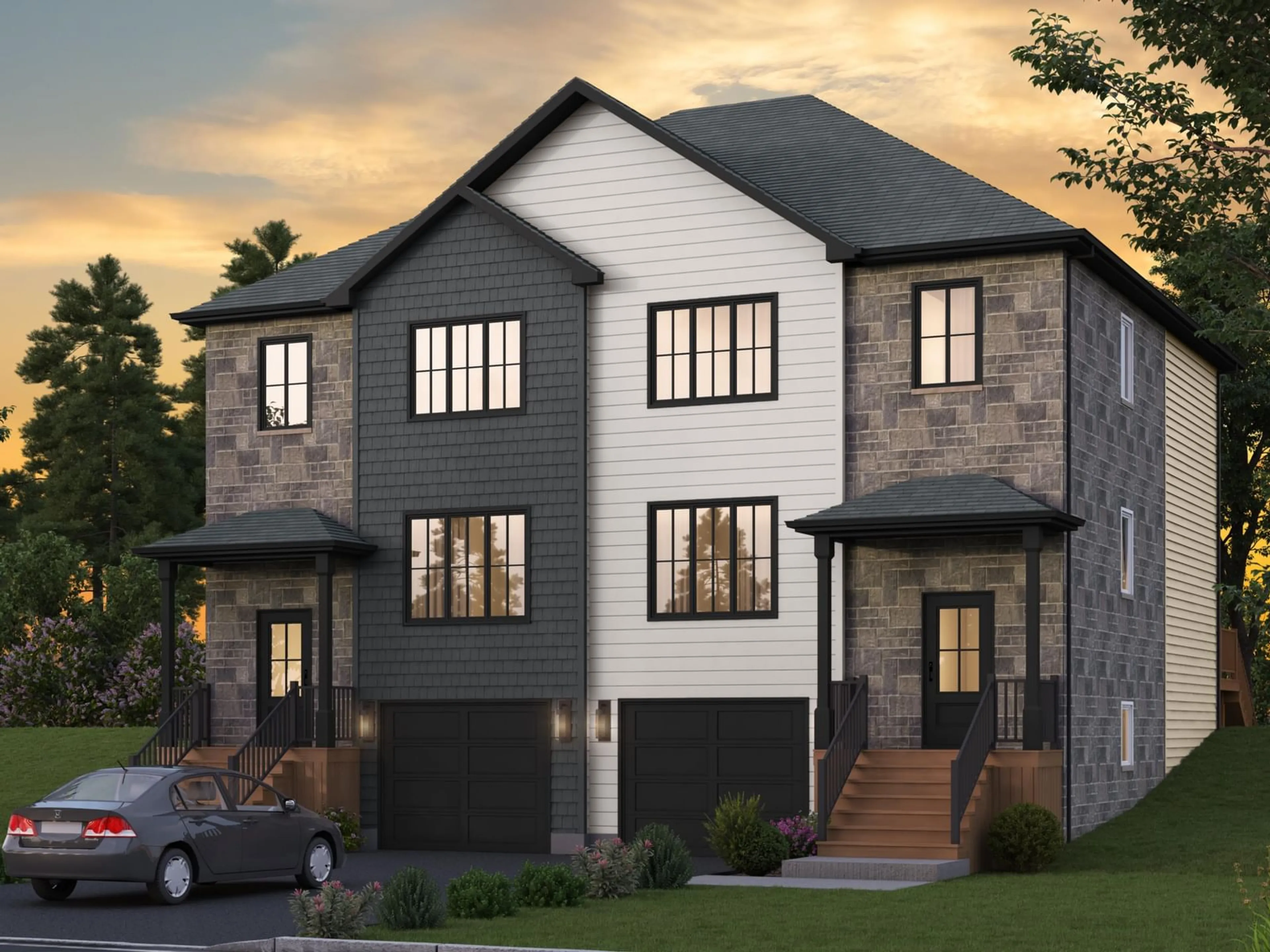 Home with brick exterior material, street for 63 Lew Cres #L042B, Lantz Nova Scotia B2S 0H9