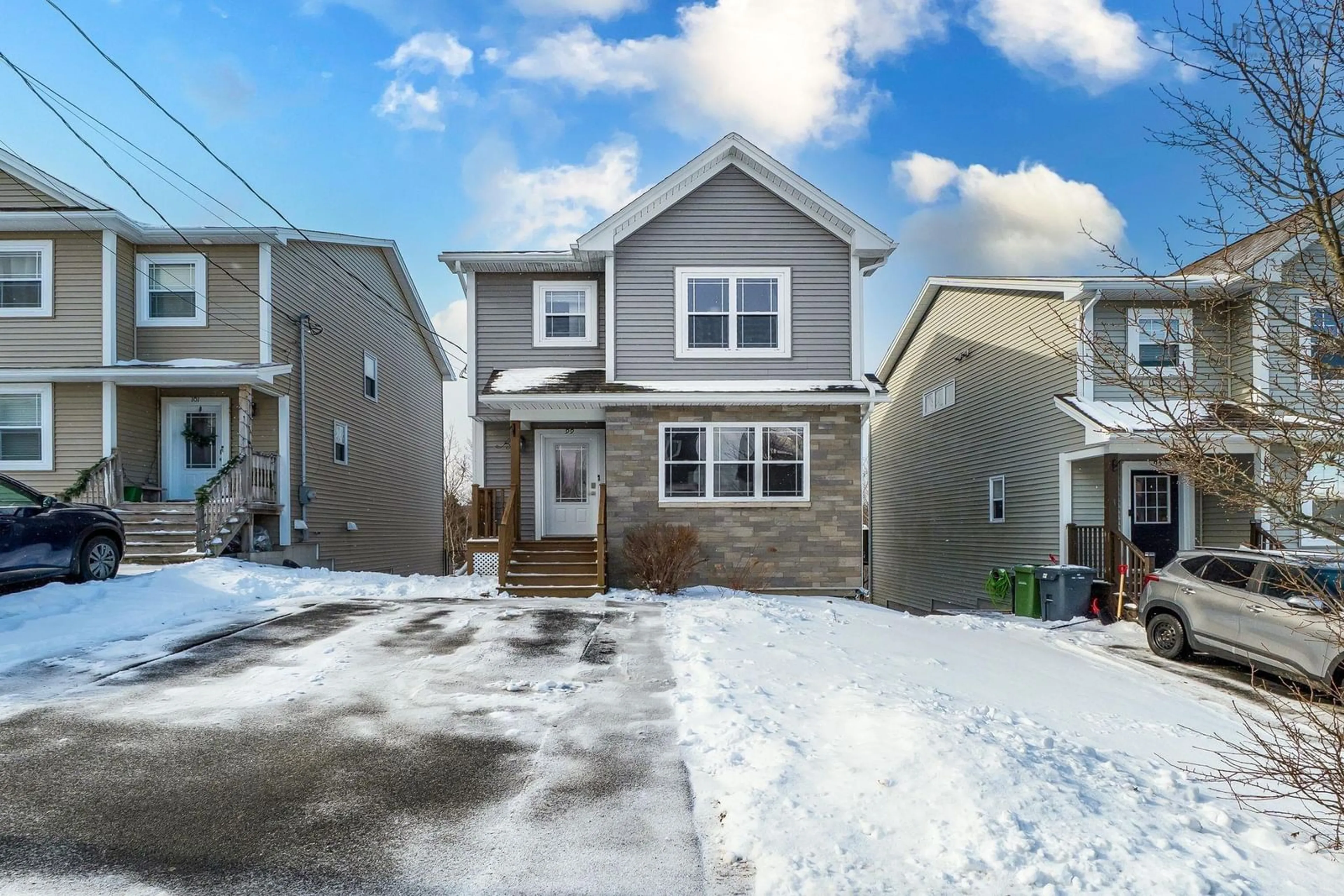 Home with vinyl exterior material, street for 99 Lier Ridge, Halifax Nova Scotia B3P 0E1
