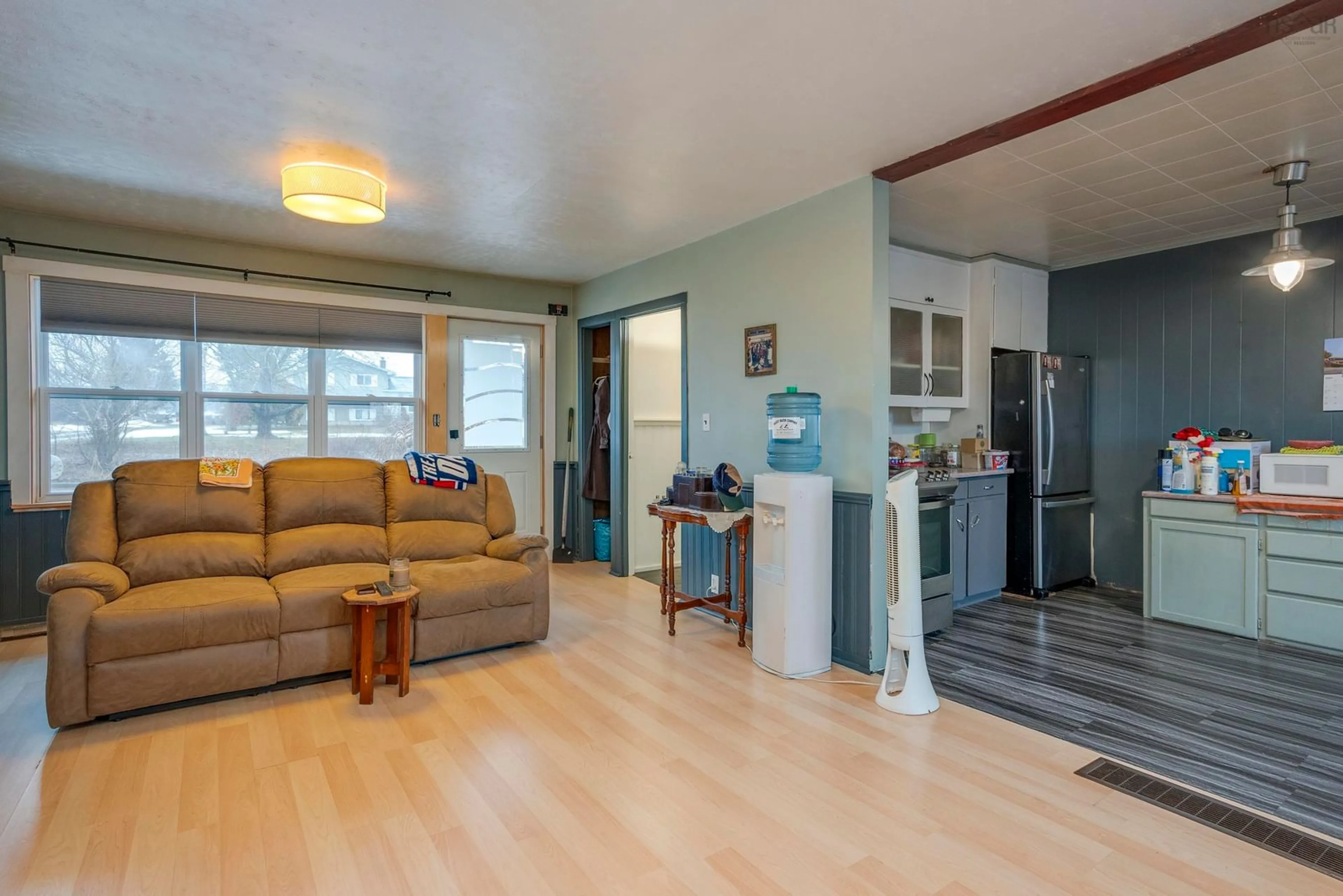 Living room with furniture, unknown for 10014 221 Hwy, Habitant Nova Scotia B0P 1H0