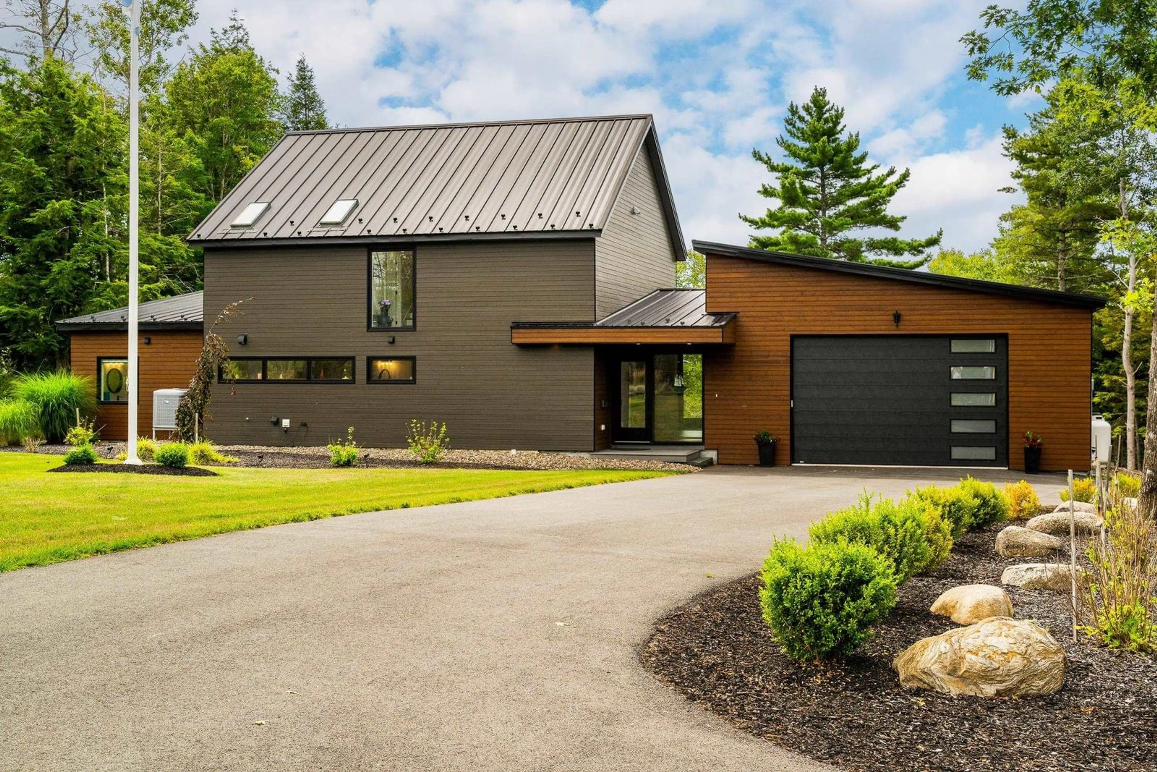 Home with vinyl exterior material, street for 528 Hermans Island Rd, Herman's Island Nova Scotia B0J 2E0