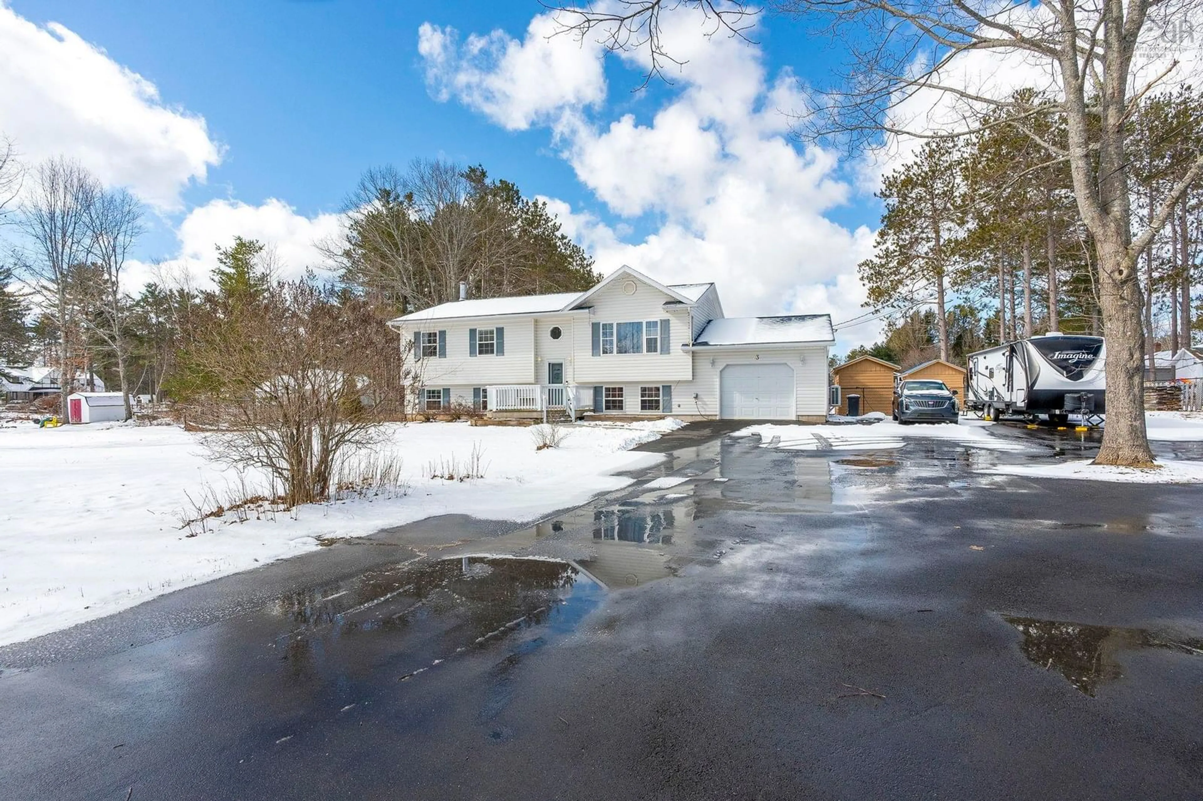 A pic from outside/outdoor area/front of a property/back of a property/a pic from drone, unknown for 23 Valley Rd, Wilmot Nova Scotia B0P 1W0