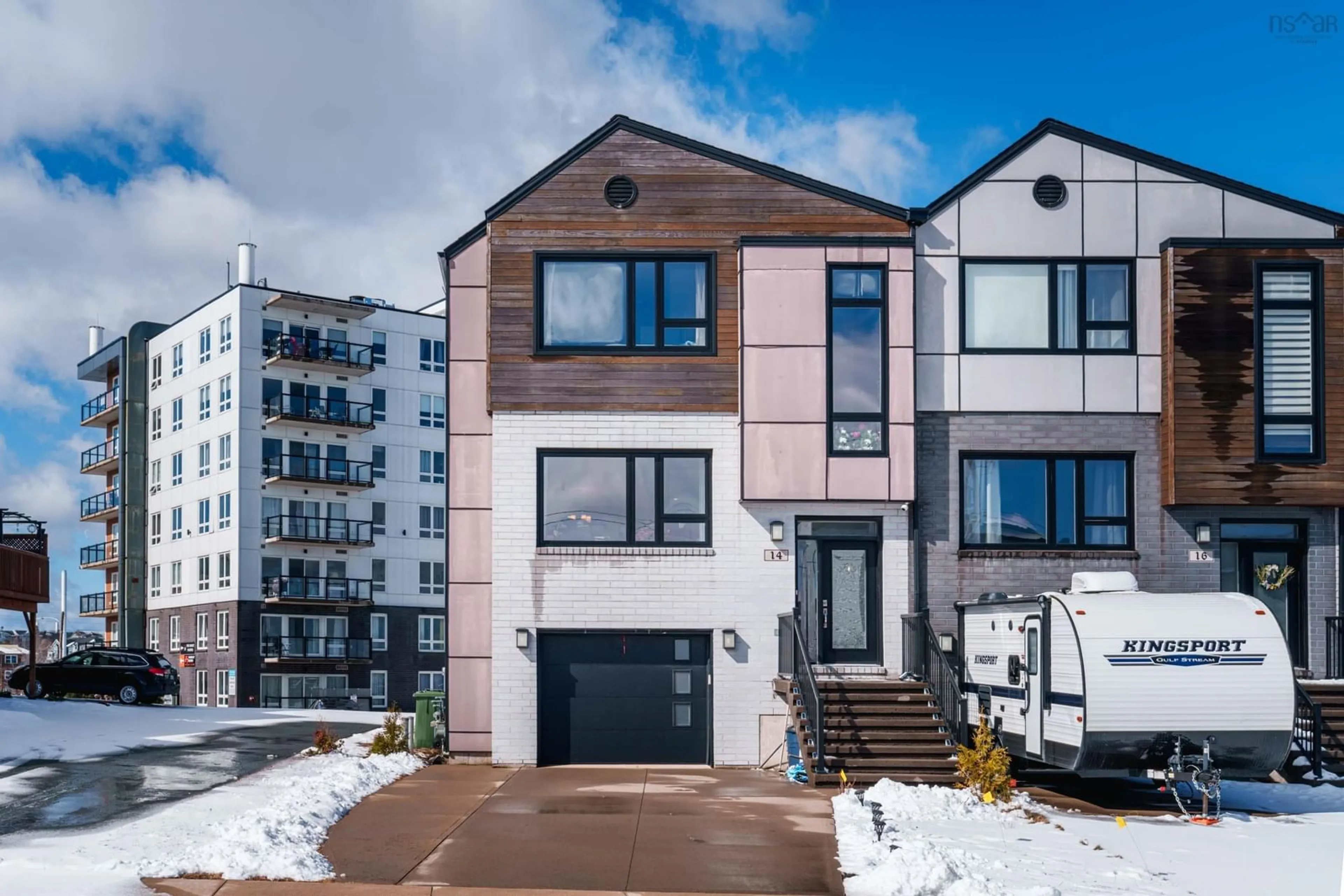 Home with brick exterior material, street for 14 Carrie Best Crt, Halifax Nova Scotia B3M 0K7