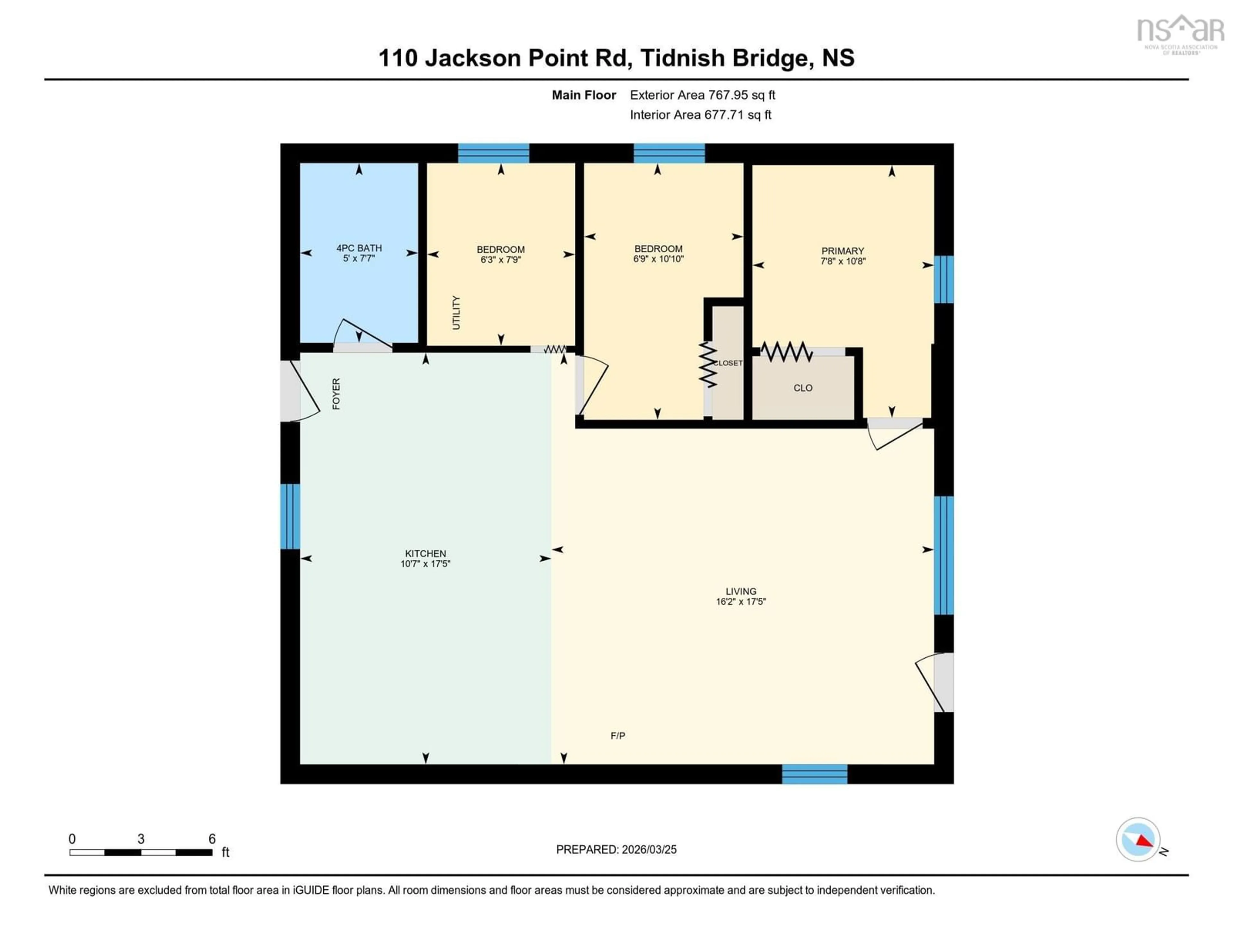 Floor plan for 110 Jackson Point Rd, Tidnish Bridge Nova Scotia B4H 3X9