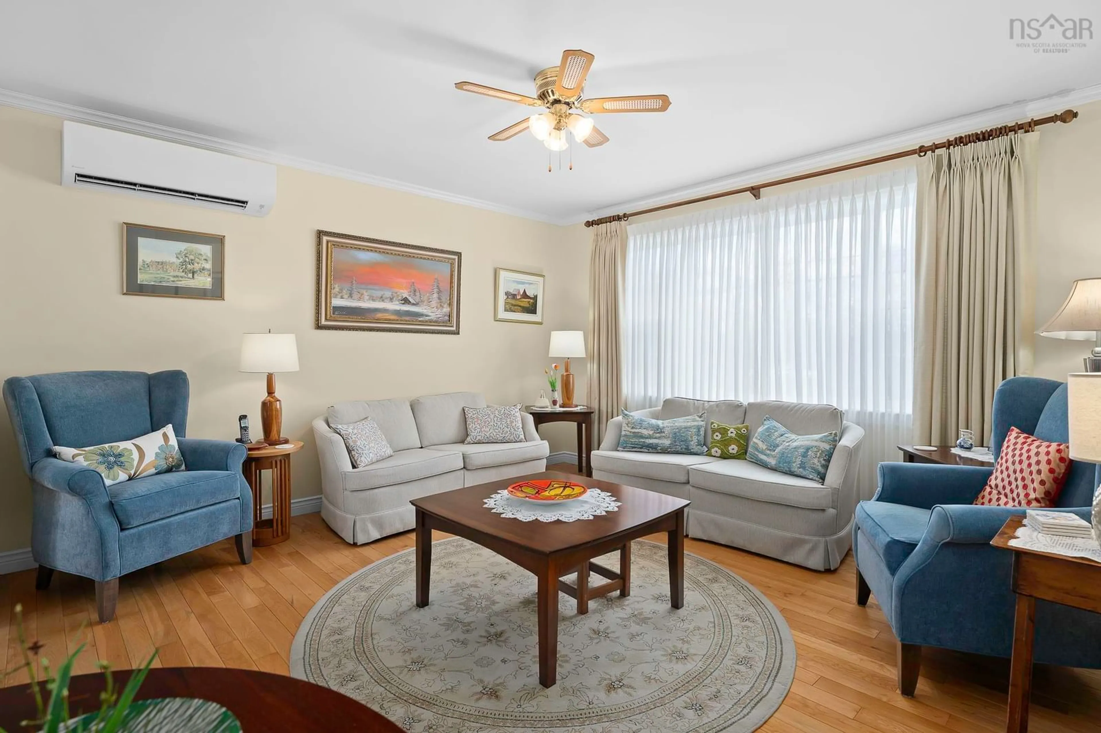 Living room with furniture, unknown for 56 Hallmark Ave, Lower Sackville Nova Scotia B4C 3P5