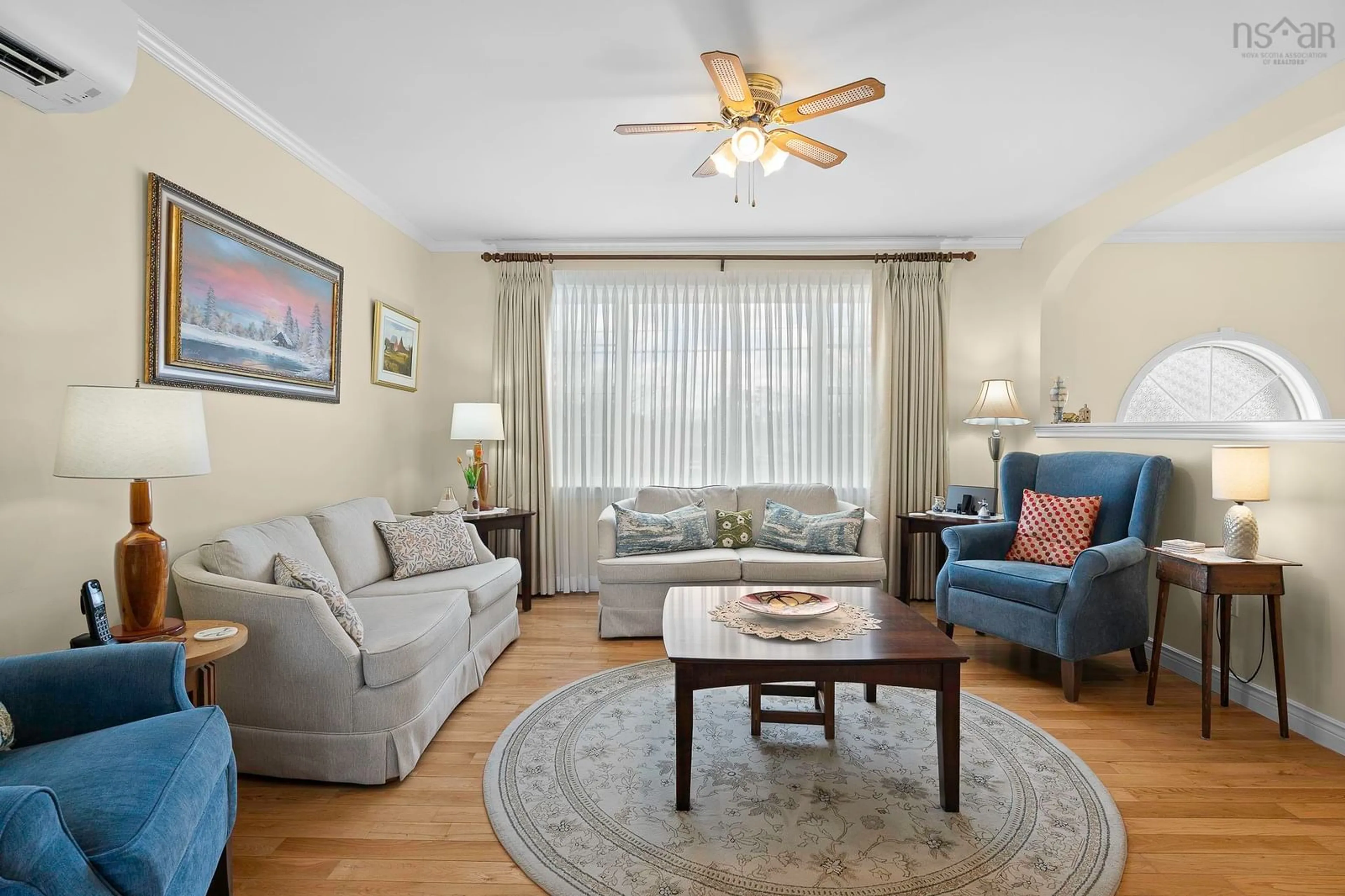 Living room with furniture, unknown for 56 Hallmark Ave, Lower Sackville Nova Scotia B4C 3P5