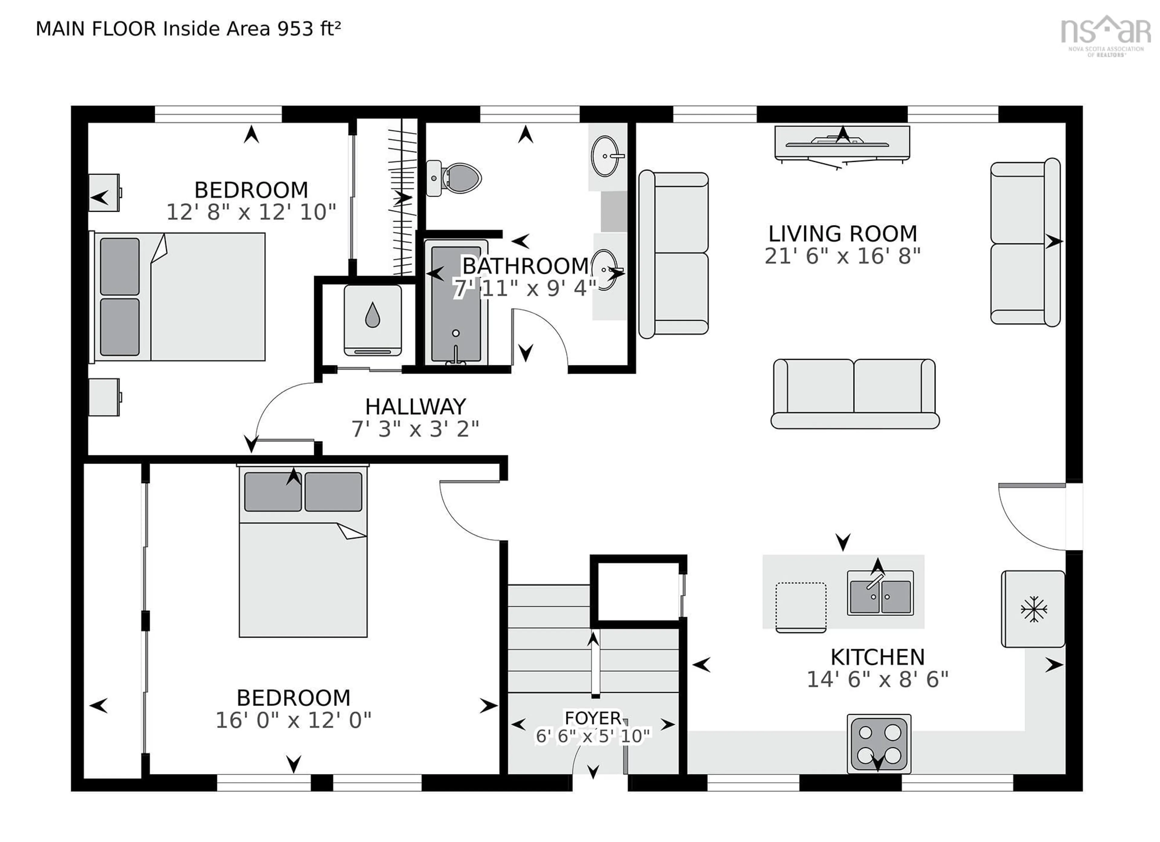 Floor plan for 69 Pinetree Cres, Hammonds Plains Nova Scotia B3Z 1K4