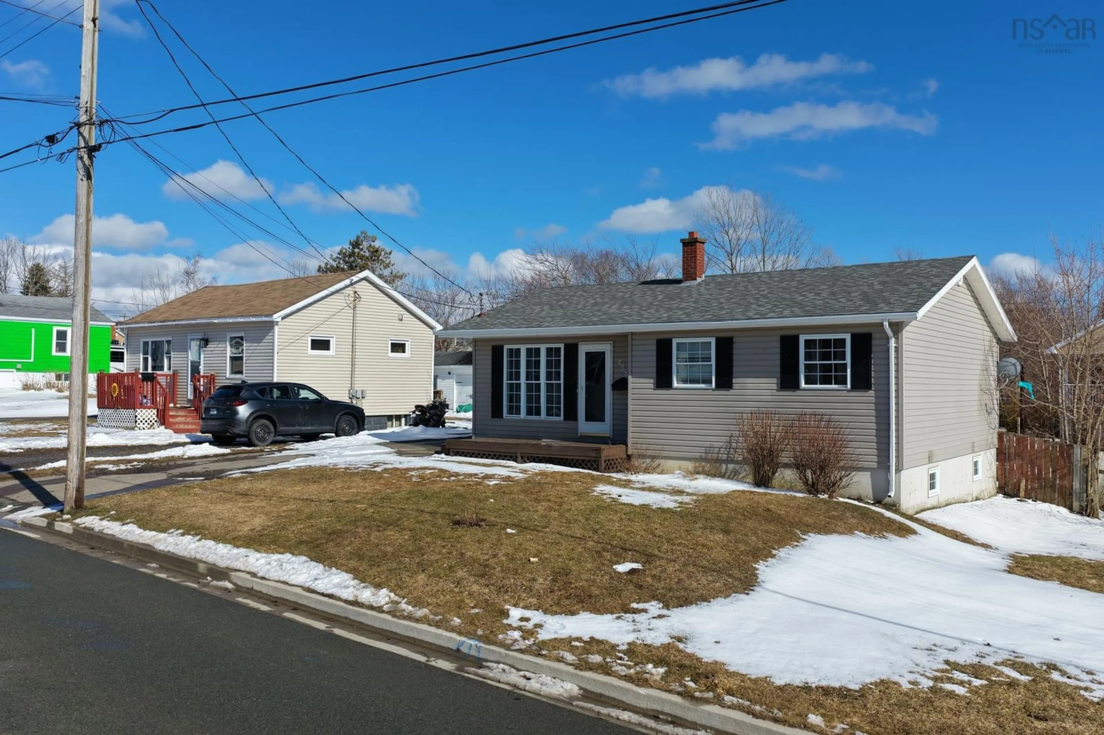 Home with vinyl exterior material, street for 458 Atlantic St, Sydney Nova Scotia B1P 3S2