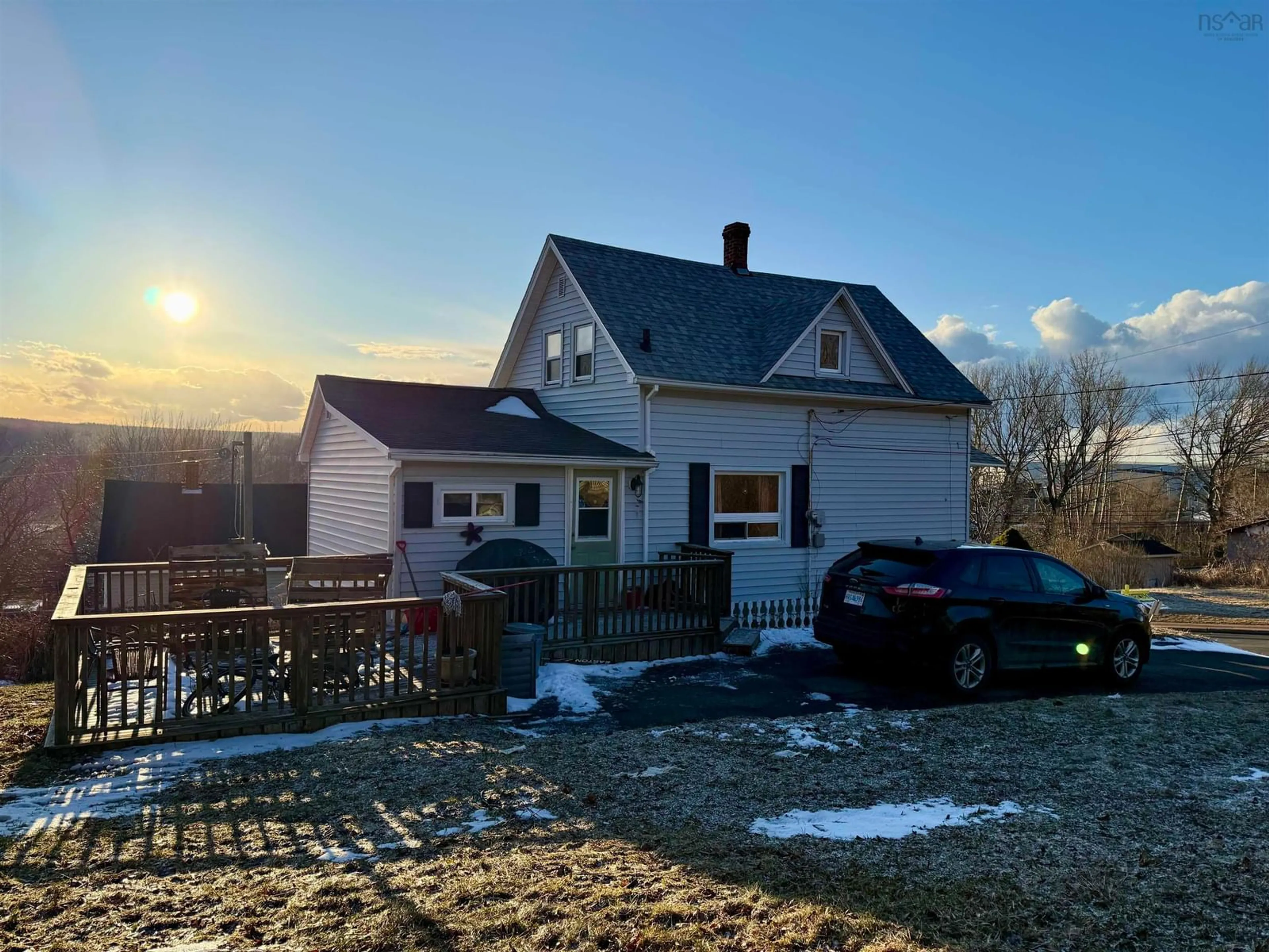A pic from outside/outdoor area/front of a property/back of a property/a pic from drone, street for 6 Chestnut St, Trenton Nova Scotia B0K 1X0