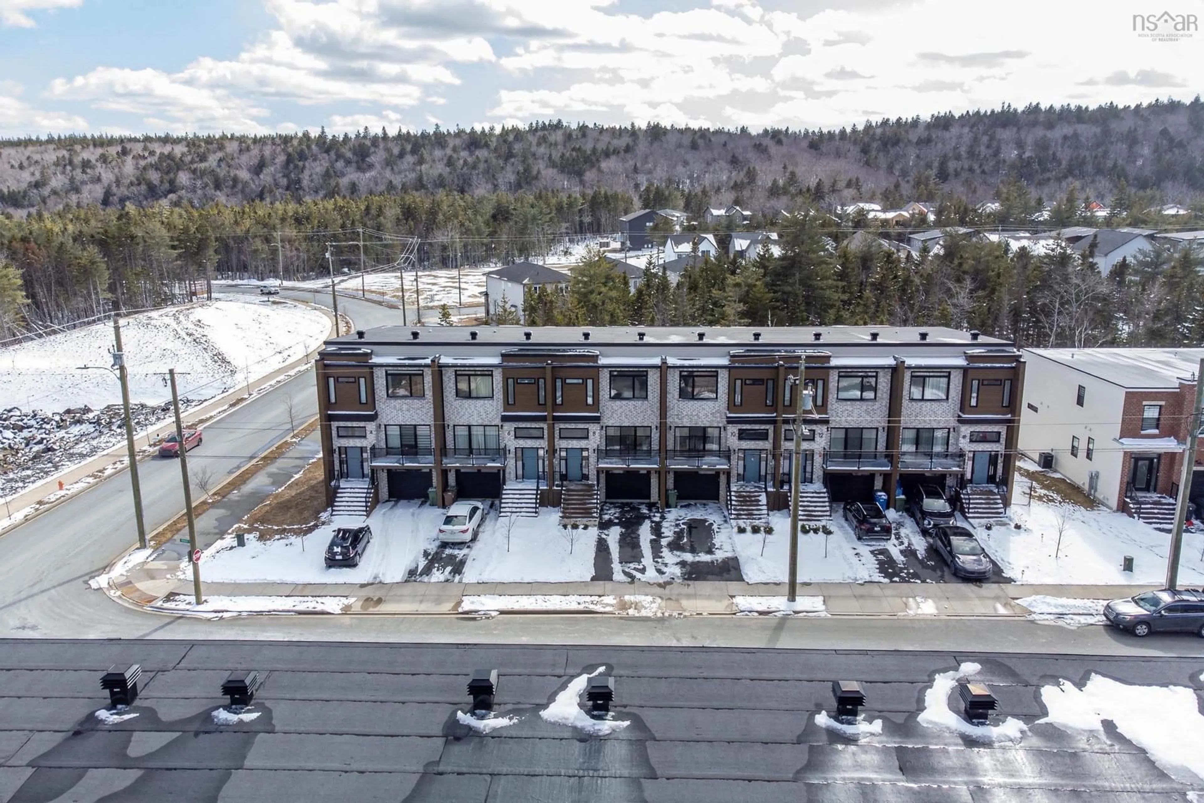 A pic from outside/outdoor area/front of a property/back of a property/a pic from drone, unknown for 8 Trekker Dr, West Bedford Nova Scotia B4B 2K7