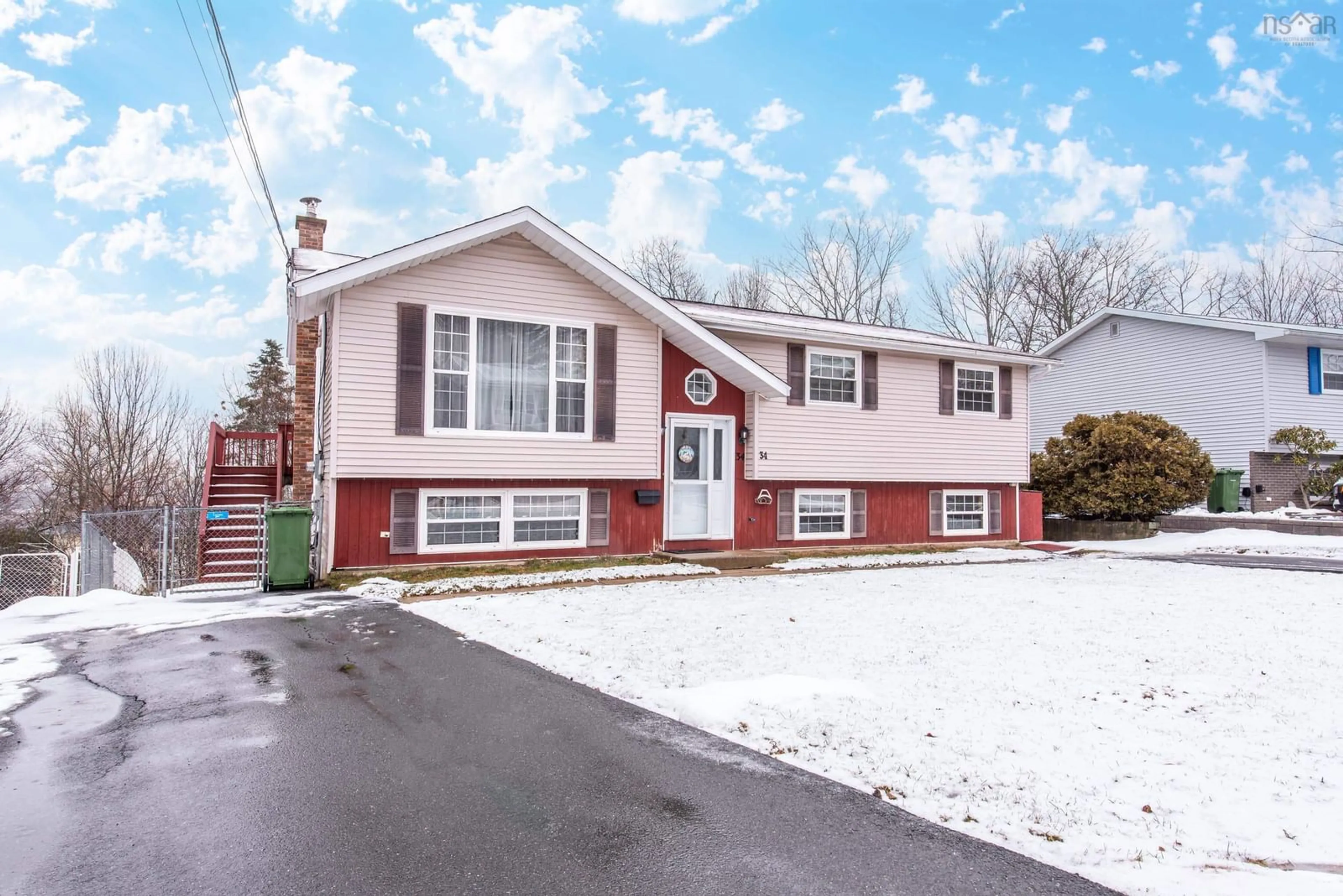 Home with vinyl exterior material, street for 34 Churchill Downs Cir, Lower Sackville Nova Scotia B4E 2H8