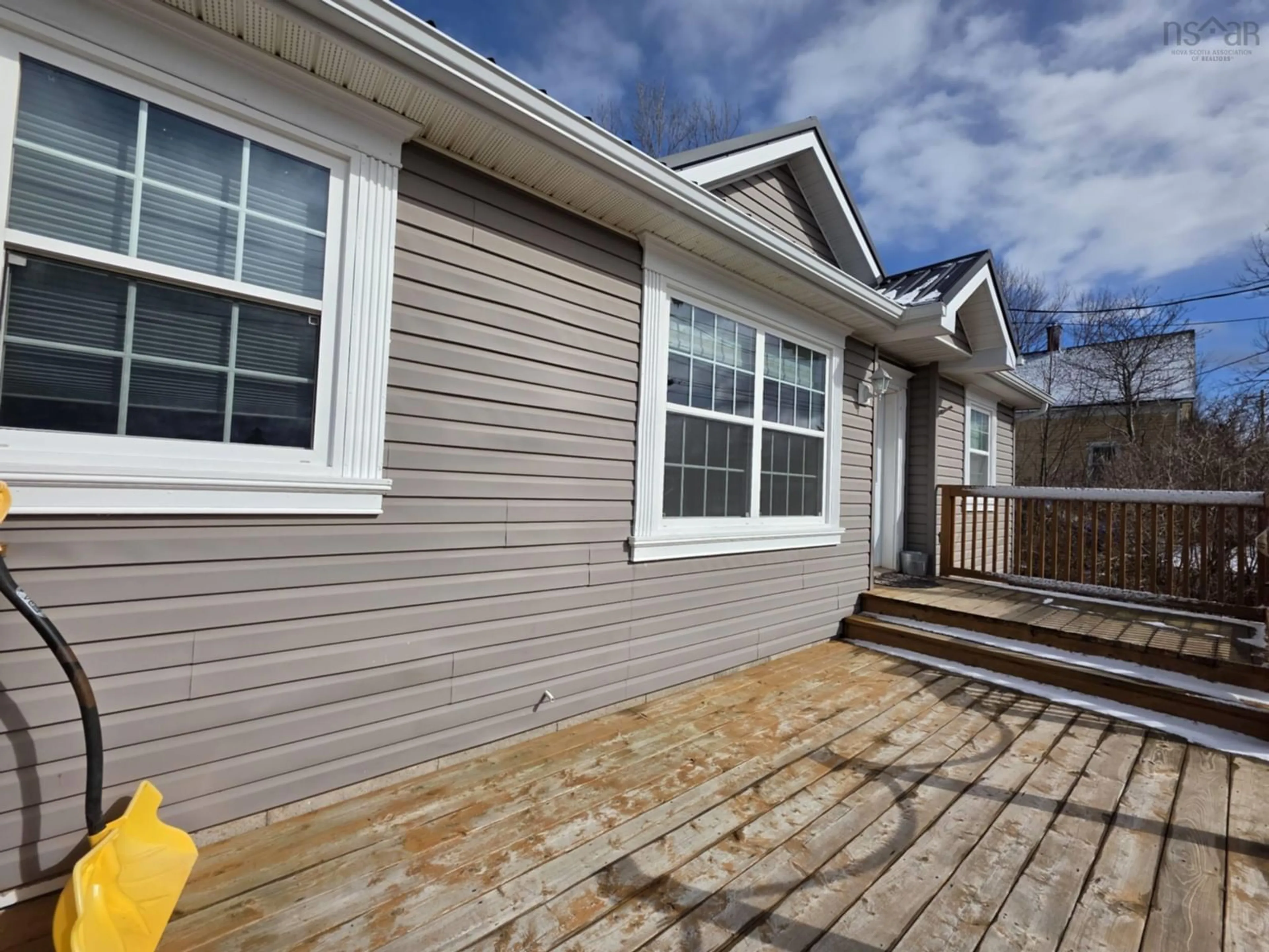 Home with vinyl exterior material, street for 104 Quarry Hill Dr, Wallace Nova Scotia B0K 1Y0