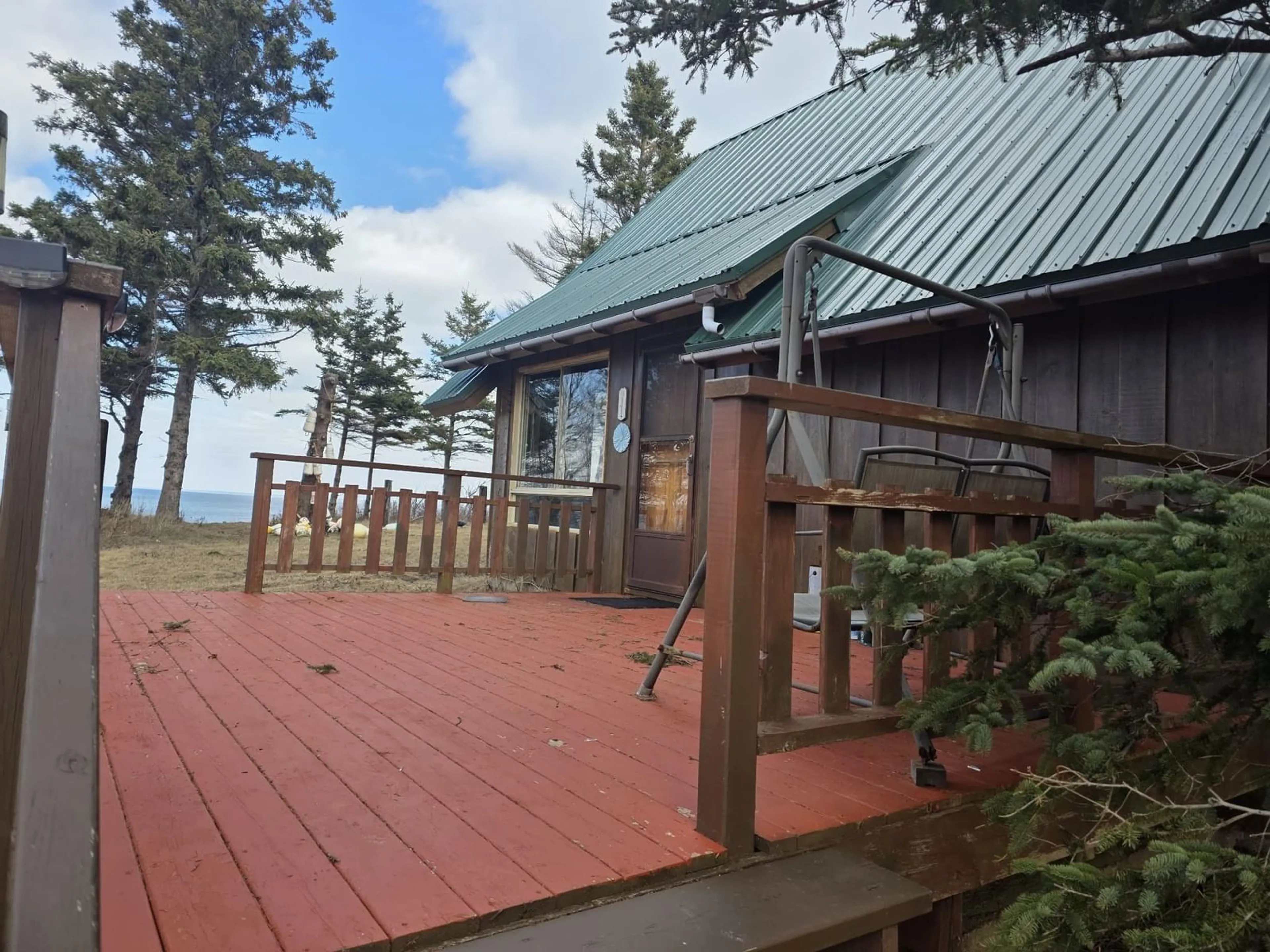 Patio, water/lake/river/ocean view for 55 Joyce Mackinnon Lane, Seafoam Nova Scotia B0K 1N0