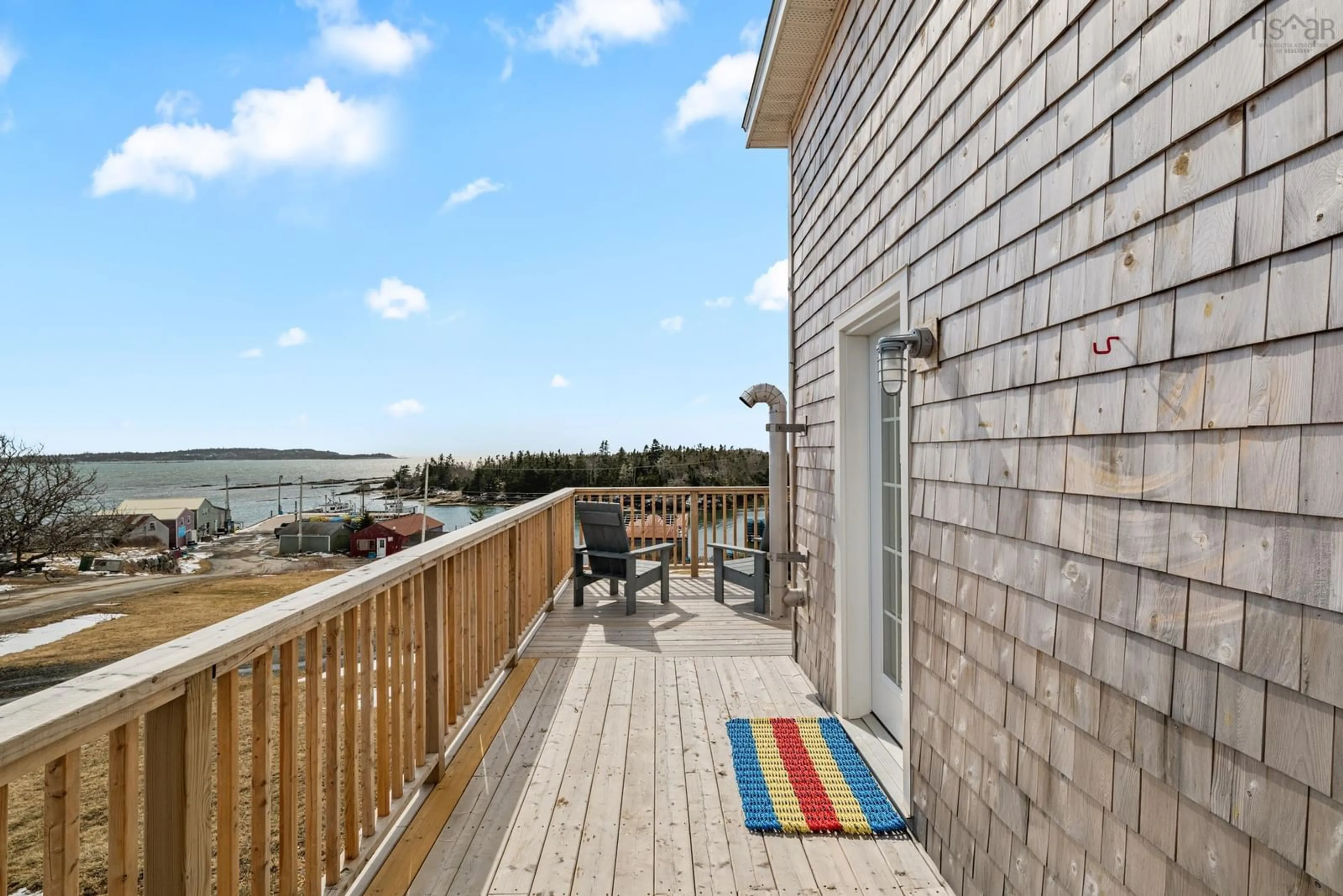 Patio, water/lake/river/ocean view for 566 Little Harbour Rd, Little Harbour Nova Scotia B0J 2L0