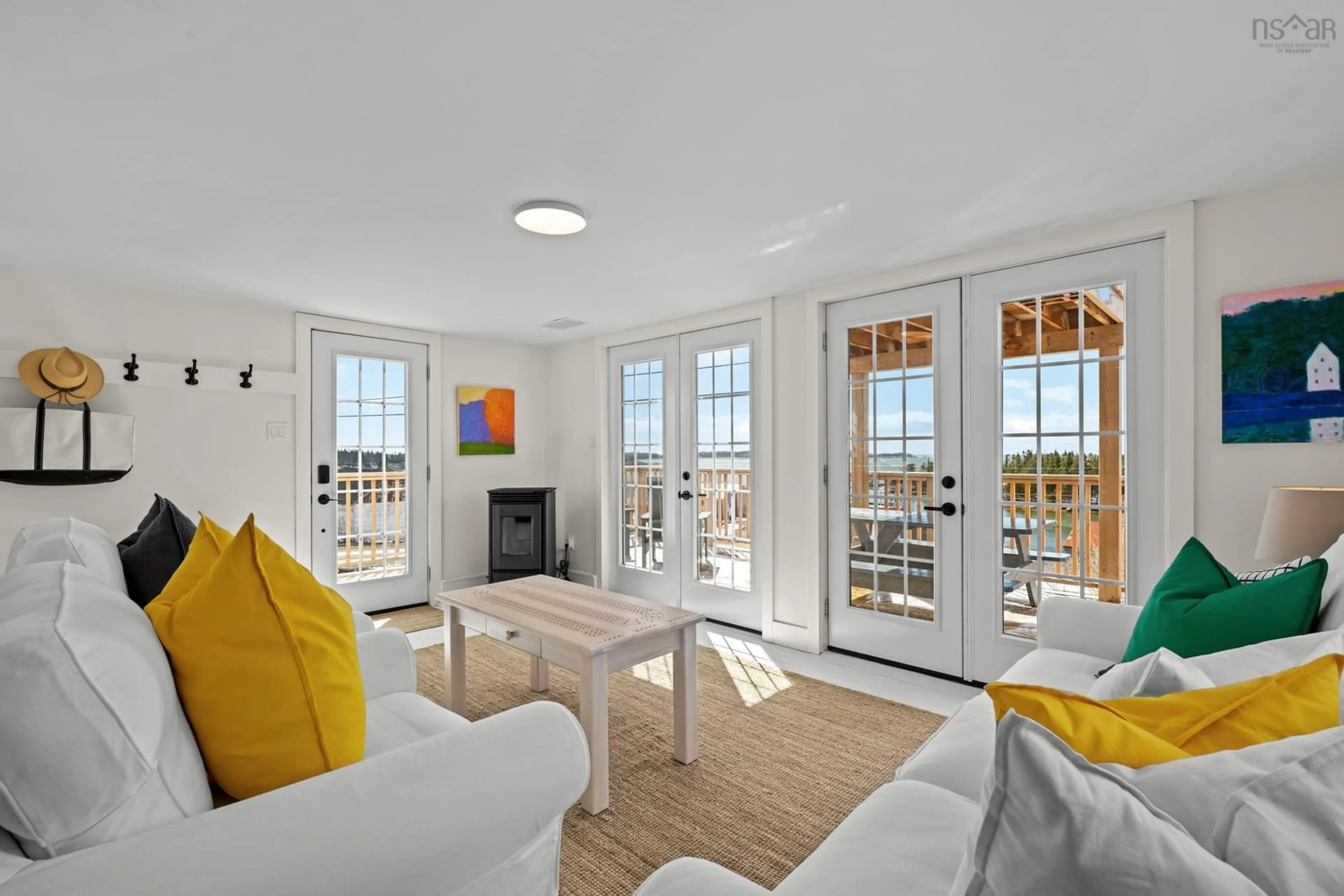 Living room with furniture, unknown for 566 Little Harbour Rd, Little Harbour Nova Scotia B0J 2L0