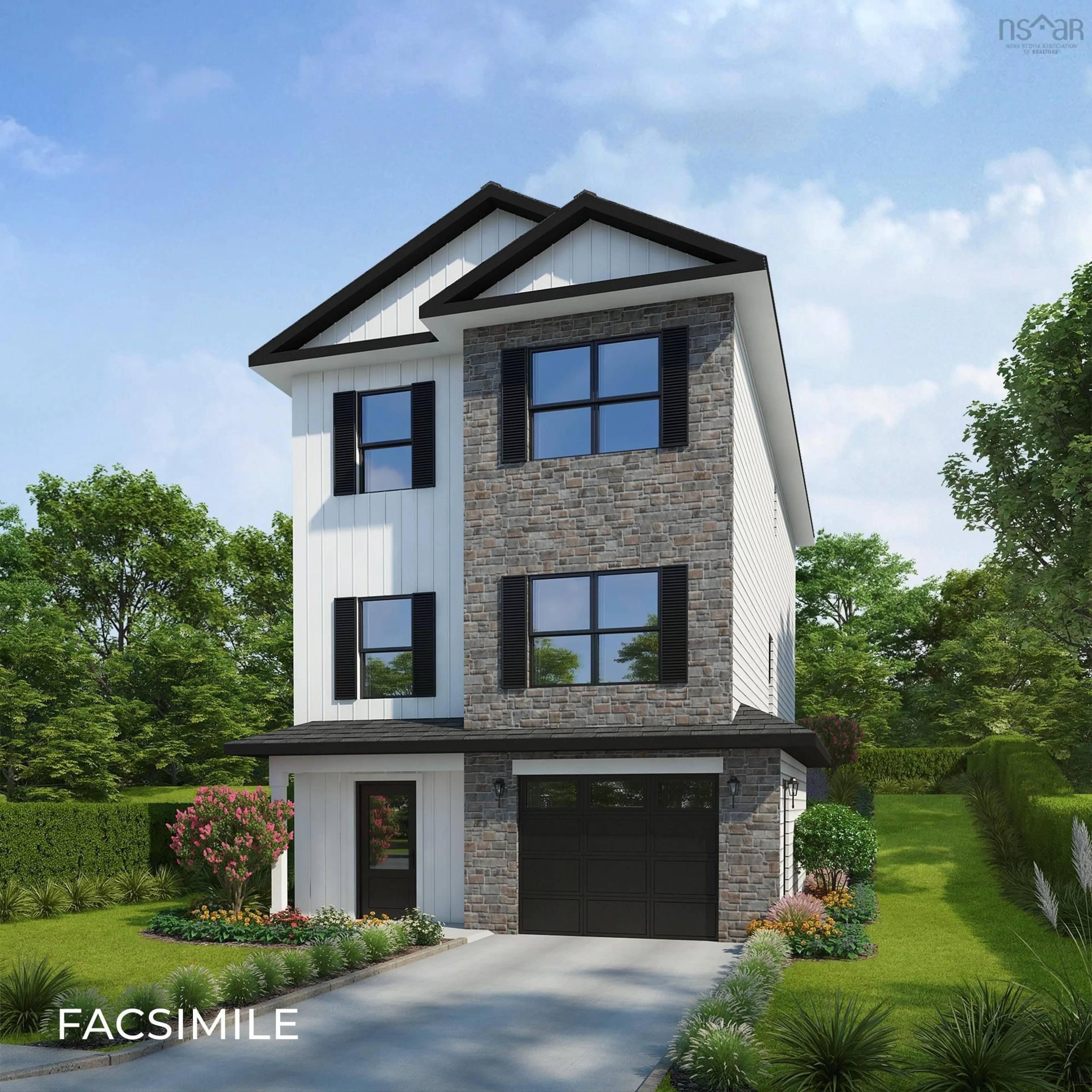 Home with brick exterior material, street for 20 Garvey Crt #GAR-5, Bedford West Nova Scotia B4B 2V6