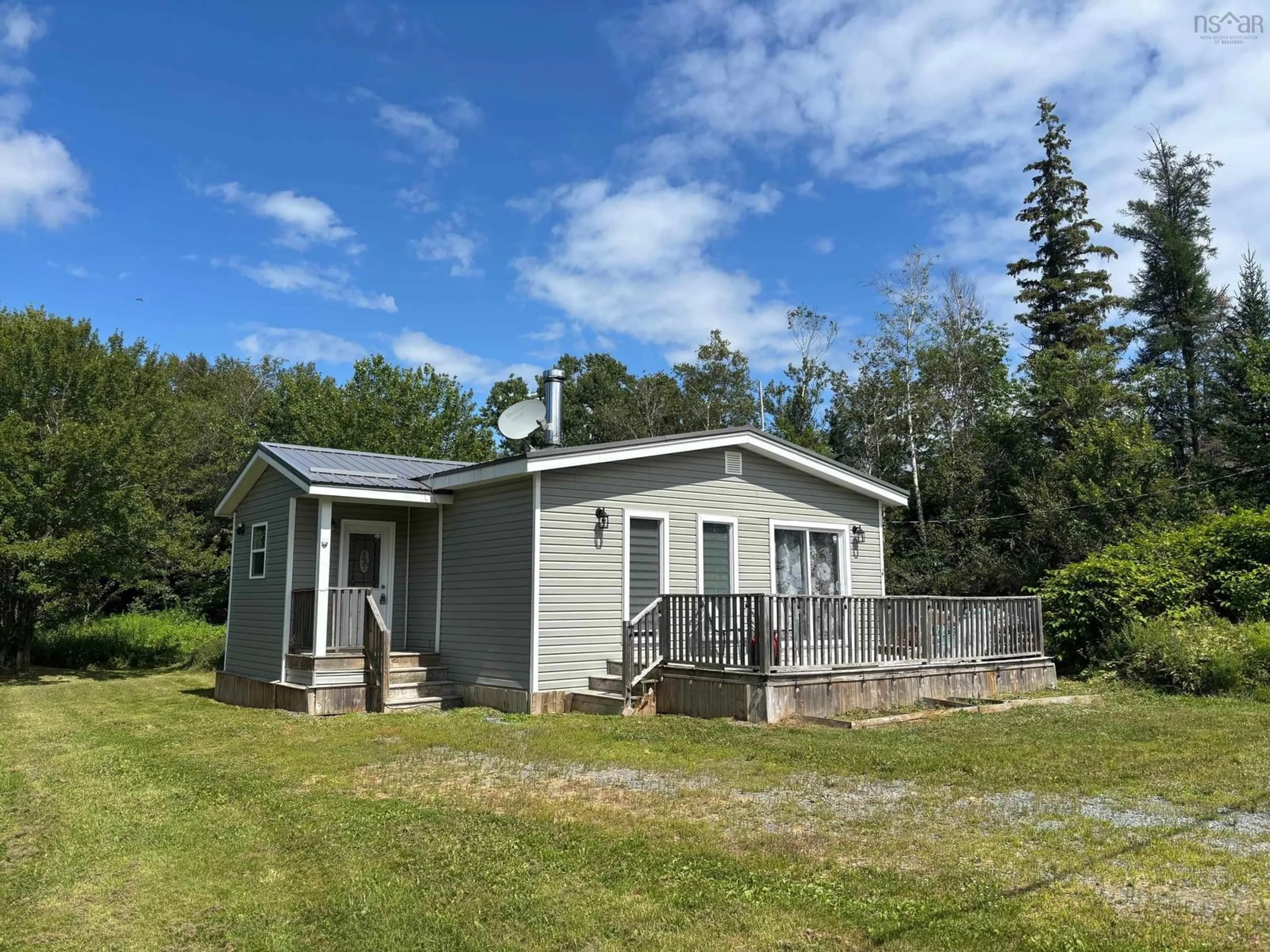 A pic from outside/outdoor area/front of a property/back of a property/a pic from drone, unknown for 7068 Highway 224, Pleasant Valley Nova Scotia B0N 2M0