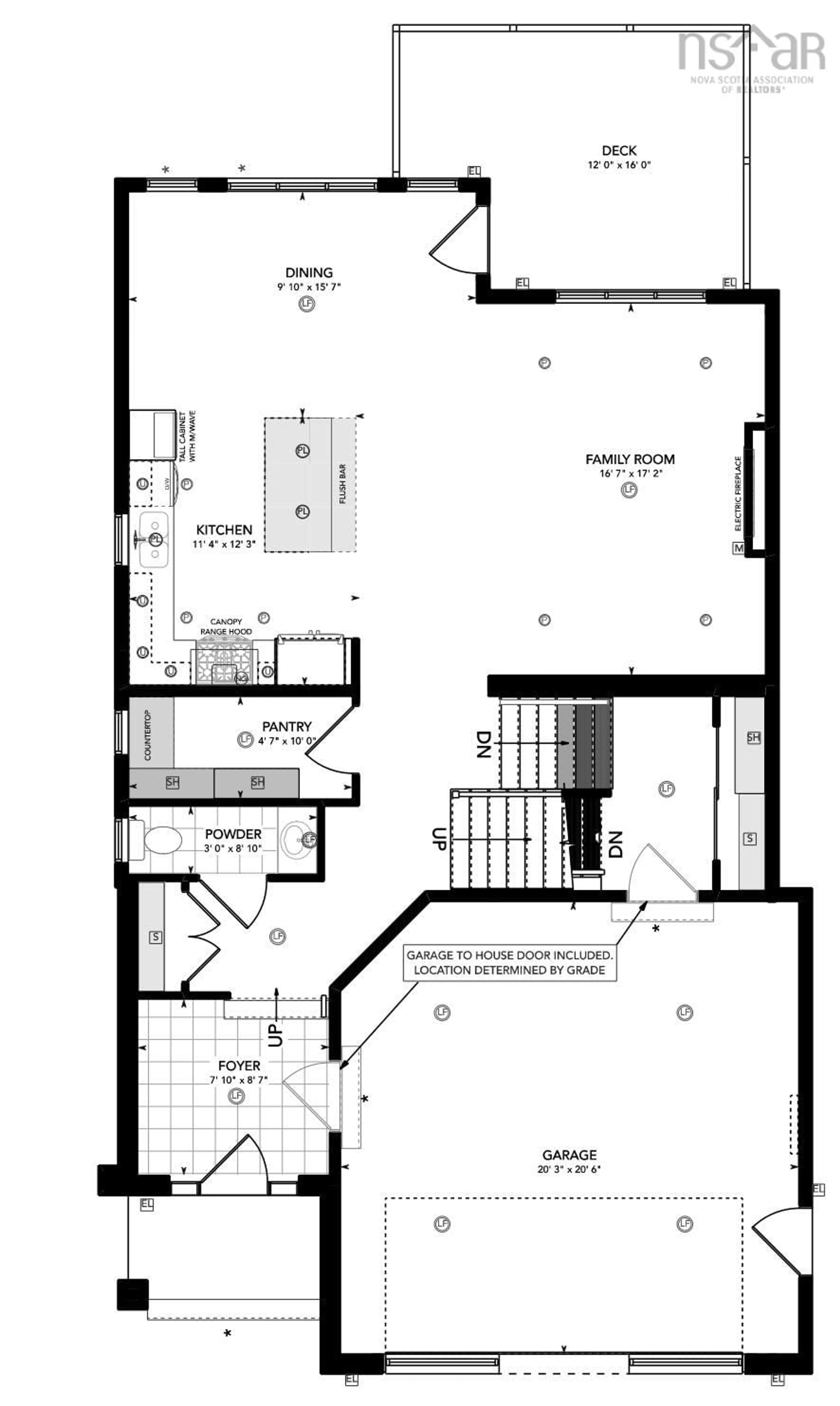 Floor plan for 172 Gardenia Way Gw025 #GW025, Dartmouth Nova Scotia B2X 0C7