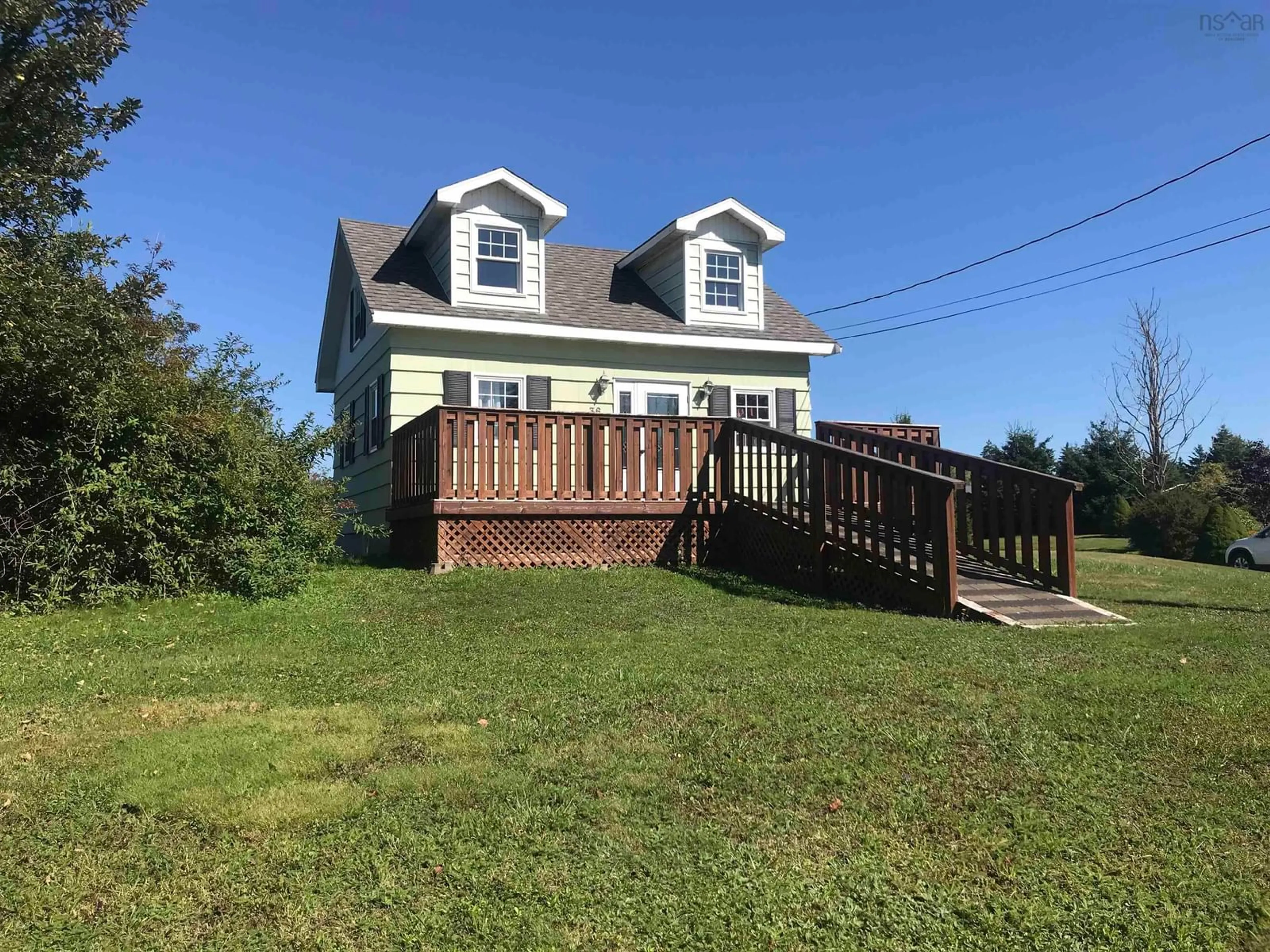 A pic from outside/outdoor area/front of a property/back of a property/a pic from drone, unknown for 36 Eagle Head Wharf Rd, Eagle Head Nova Scotia B0J 1H0