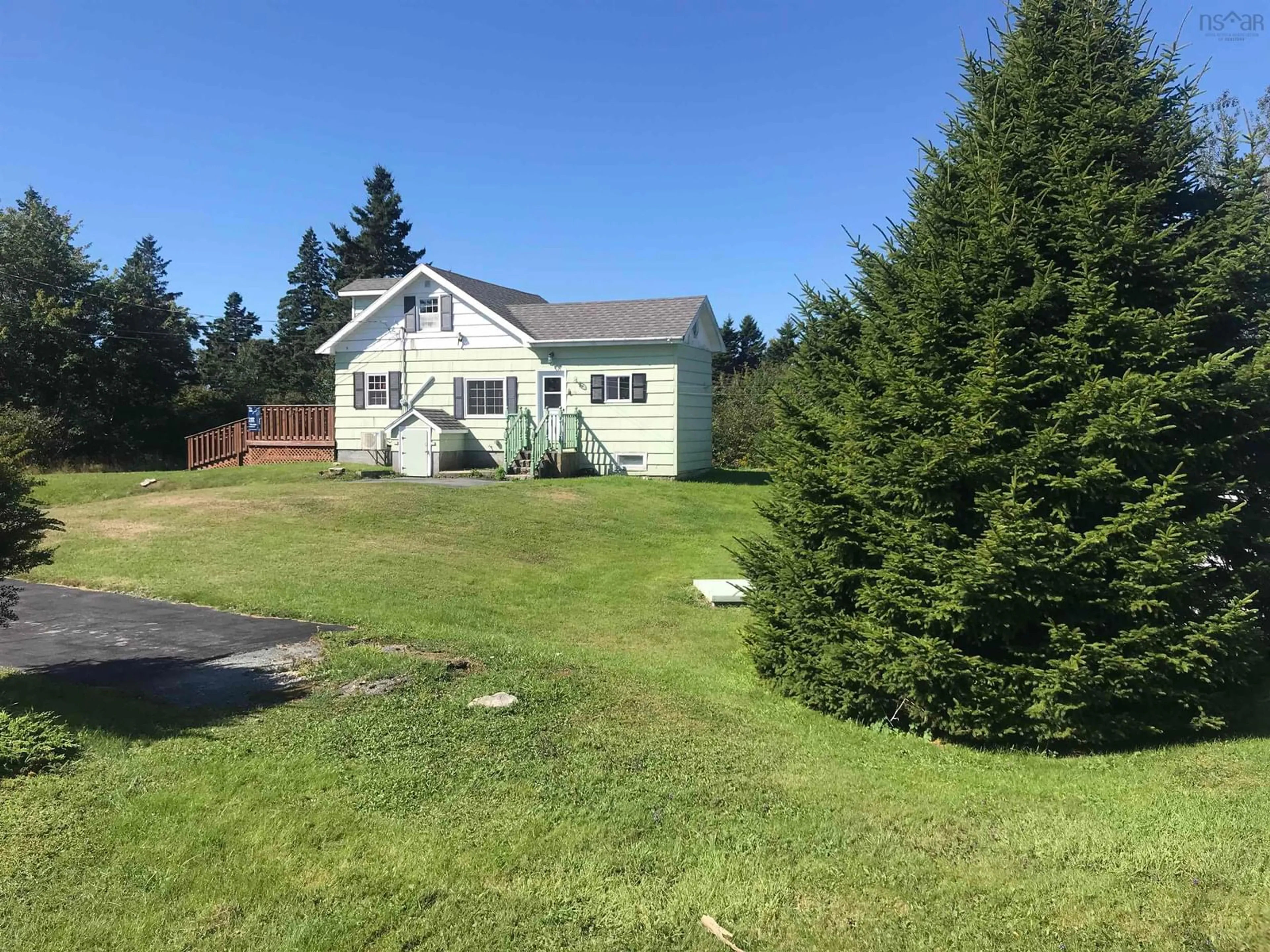 A pic from outside/outdoor area/front of a property/back of a property/a pic from drone, unknown for 36 Eagle Head Wharf Rd, Eagle Head Nova Scotia B0J 1H0