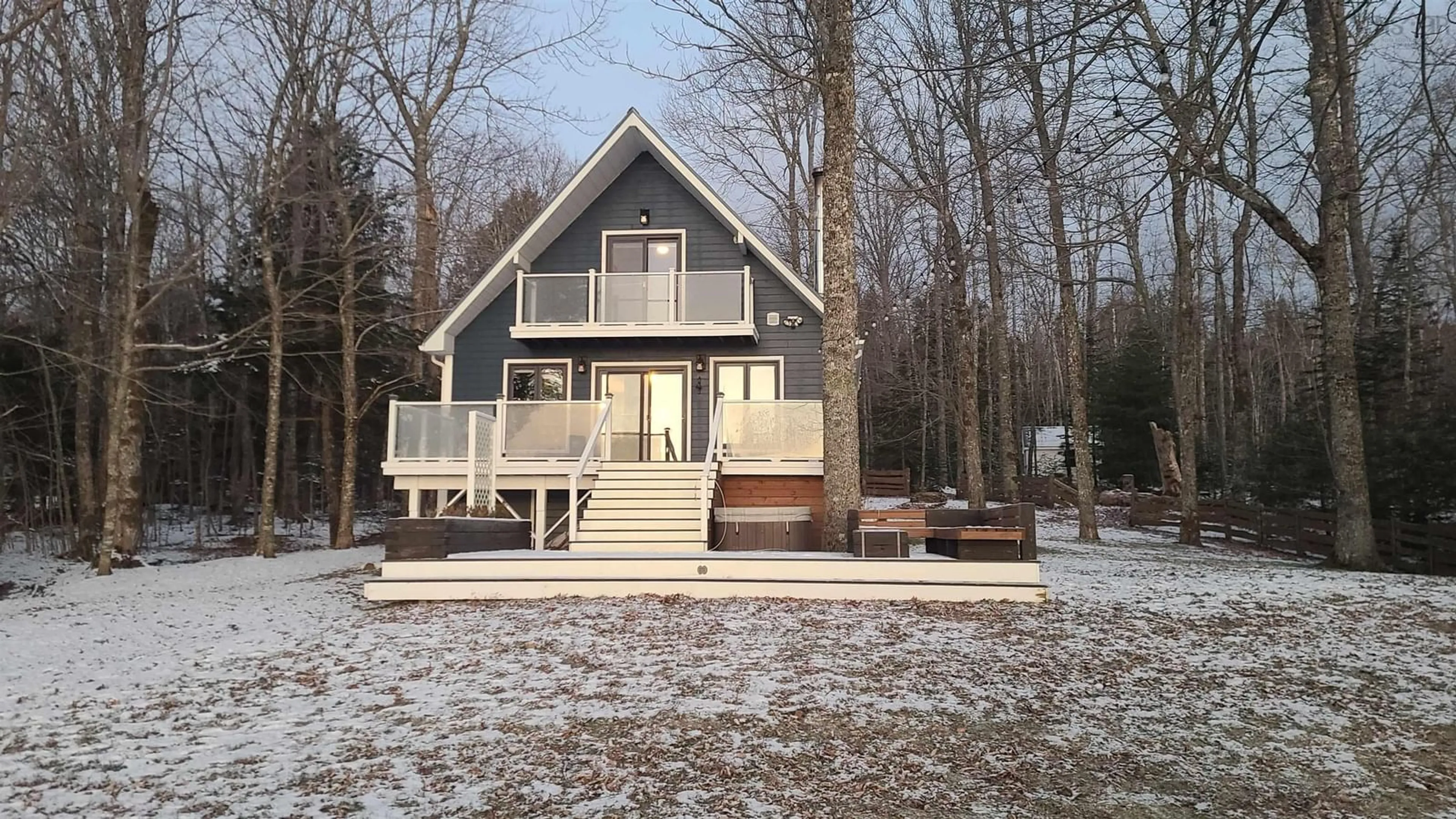 Home with vinyl exterior material, unknown for 110 Mcdougall Road Rd, Cooks Brook Nova Scotia B0N 1X0