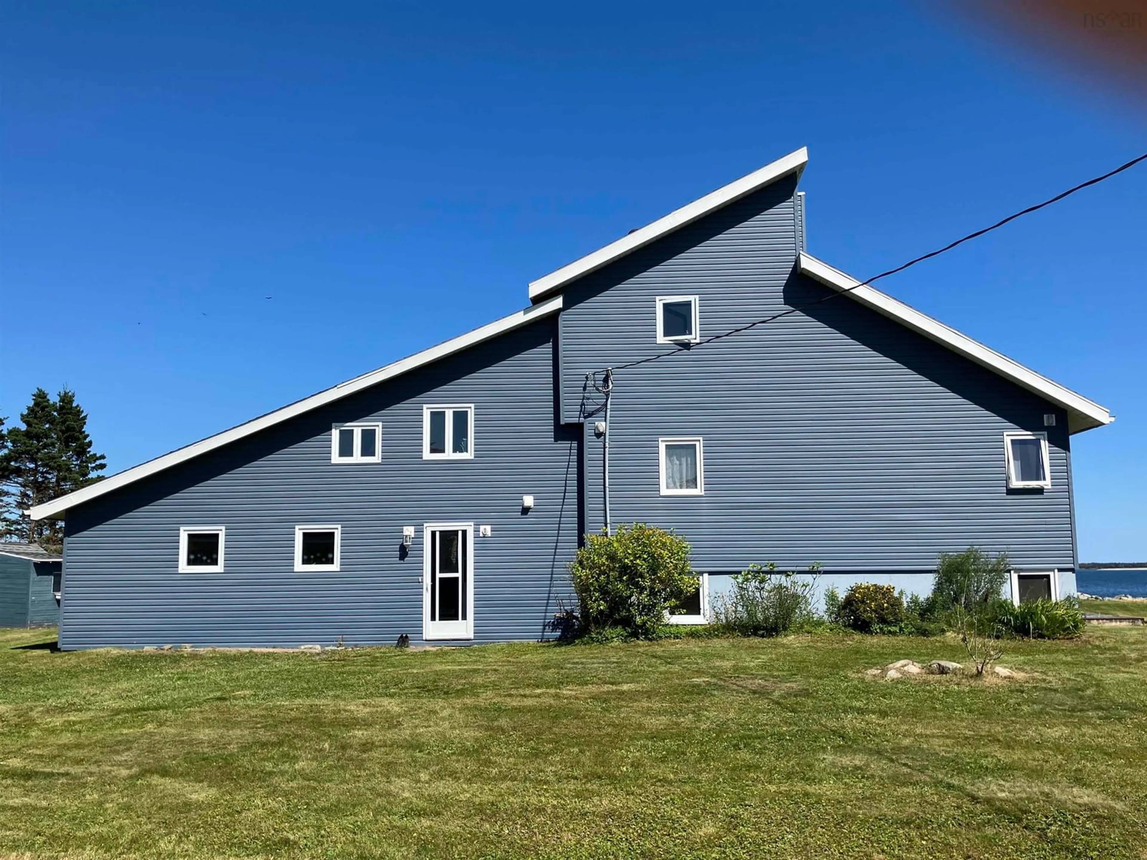 A pic from outside/outdoor area/front of a property/back of a property/a pic from drone, building for 125 Mozier Cove Rd, Sober Island Nova Scotia B0J 3B0