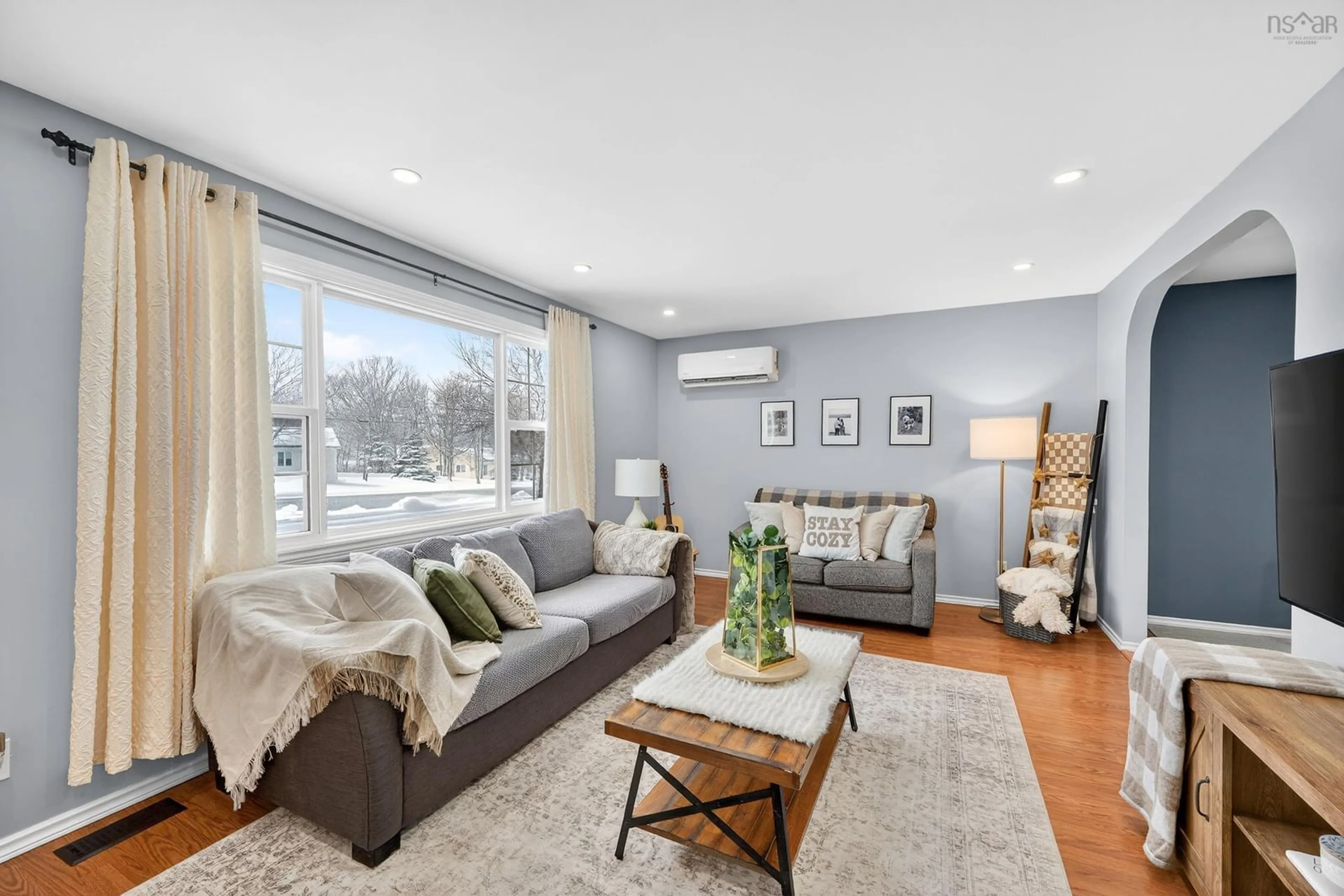 Living room with furniture, unknown for 132 Duffell Dr, Mira Road Nova Scotia B1P 3G9