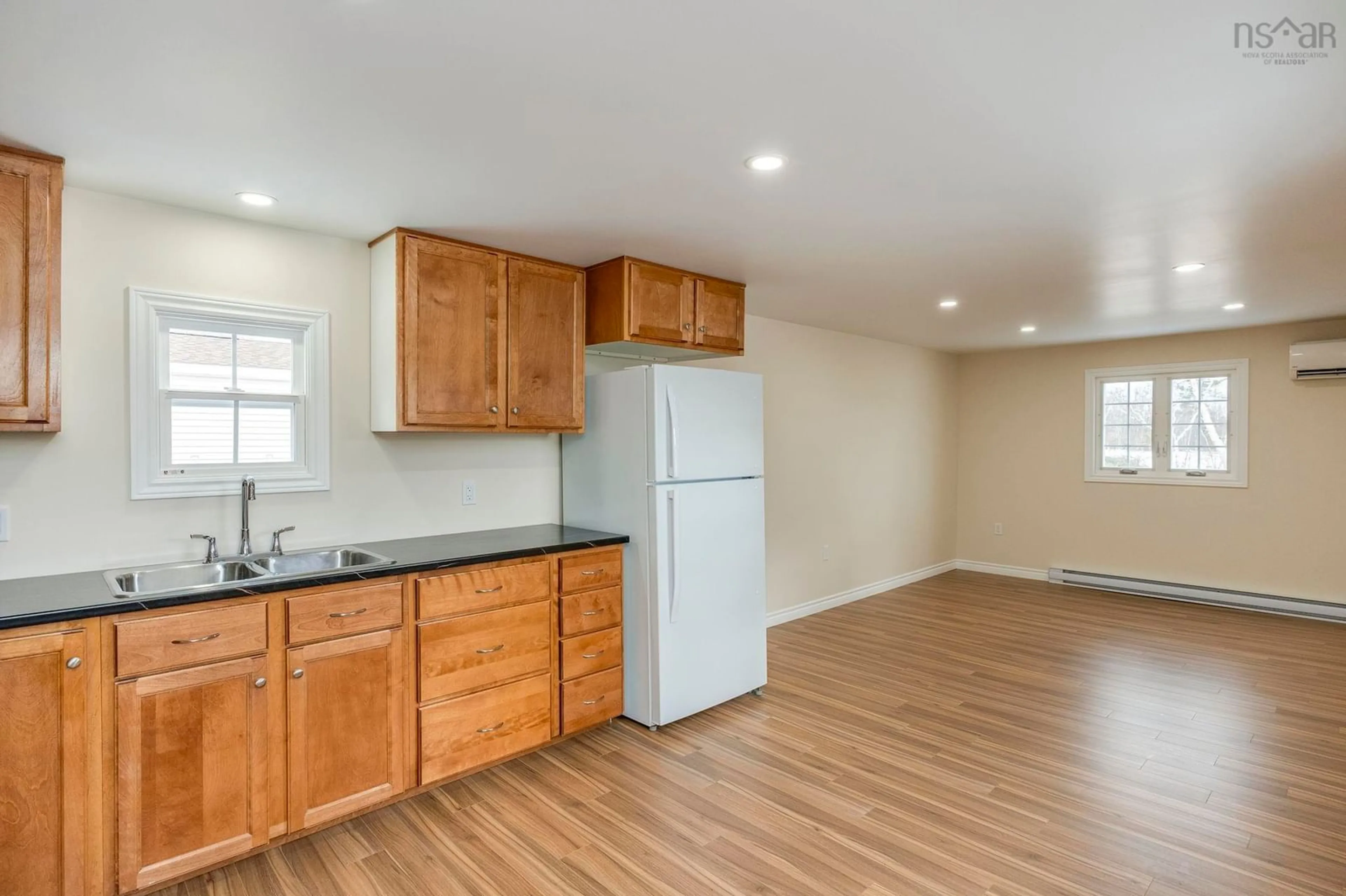 Standard kitchen, wood/laminate floor for 39 Beattie Drive, Windermere Nova Scotia B0P 1E0
