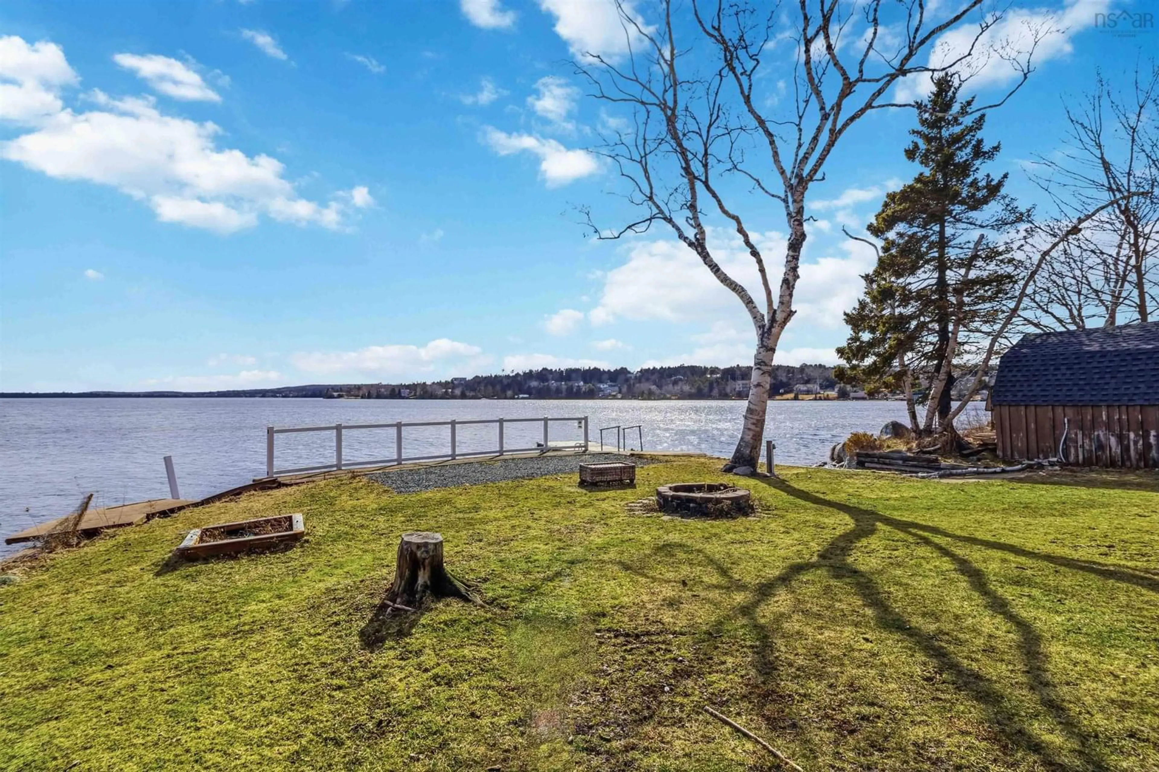 Patio, water/lake/river/ocean view for 31 Millside Dr, Porters Lake Nova Scotia B3E 1J4
