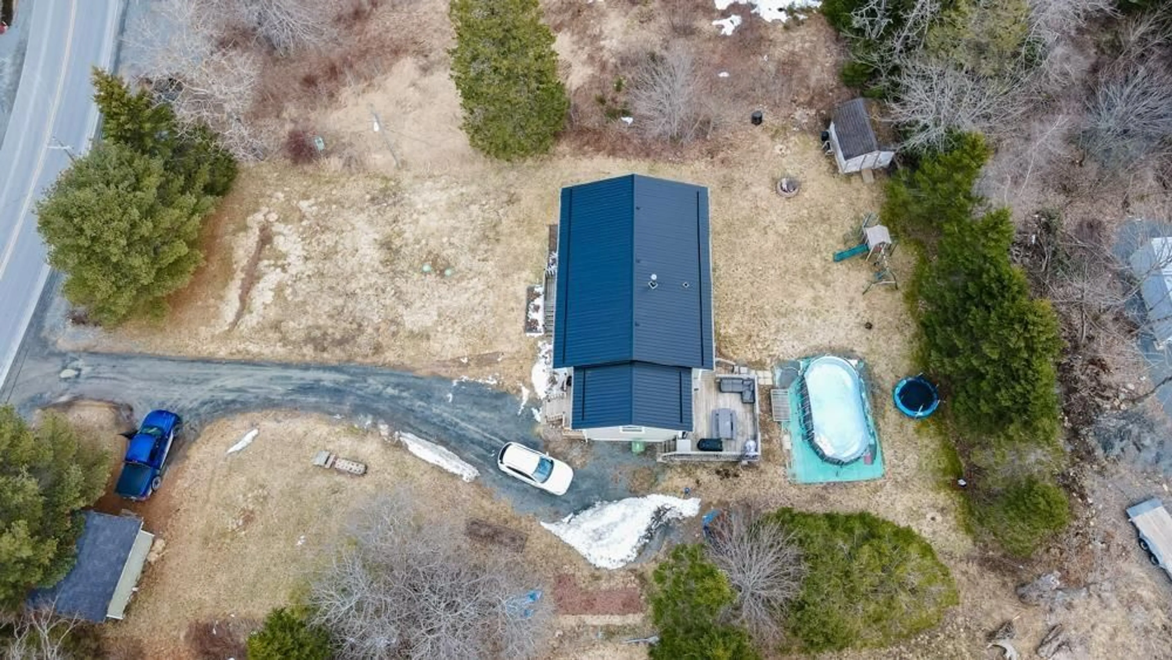 A pic from outside/outdoor area/front of a property/back of a property/a pic from drone, unknown for 11 East Uniacke Rd, Mount Uniacke Nova Scotia B0N 1Z0