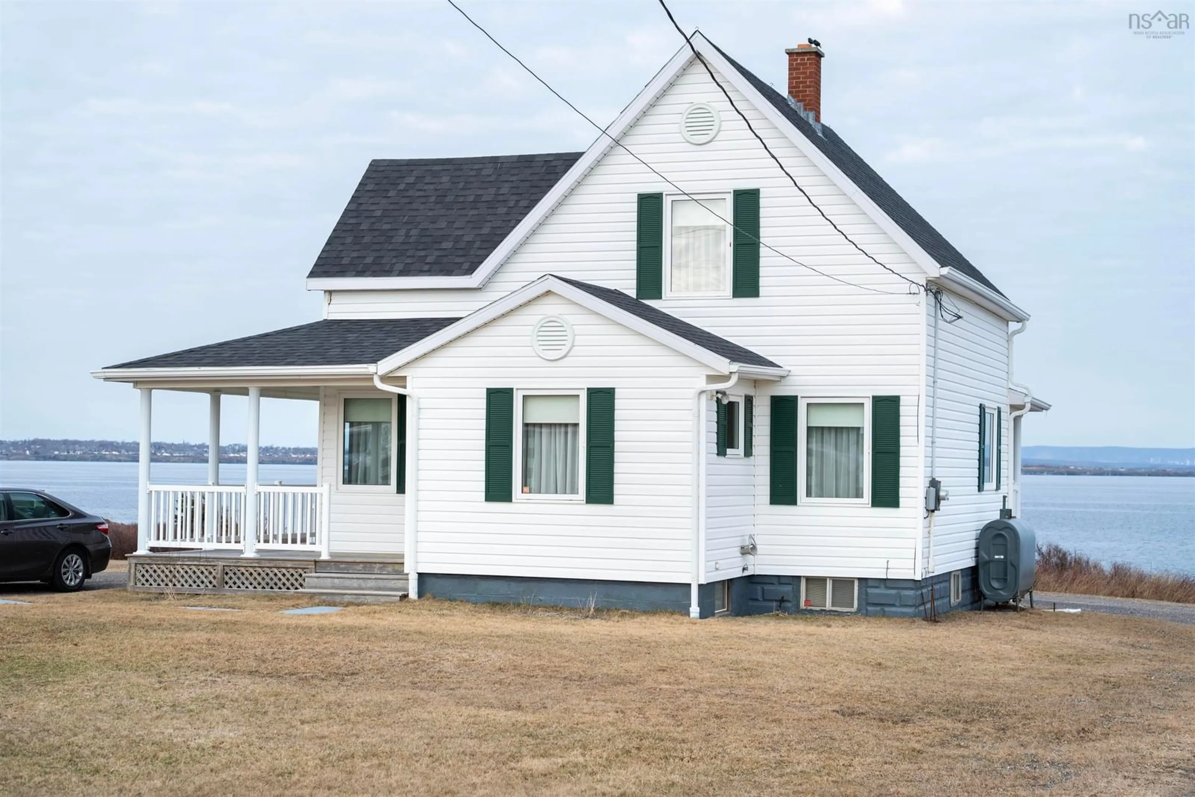 Home with vinyl exterior material, building for 3403 Highway 28, Victoria Mines Nova Scotia B1N 3J7