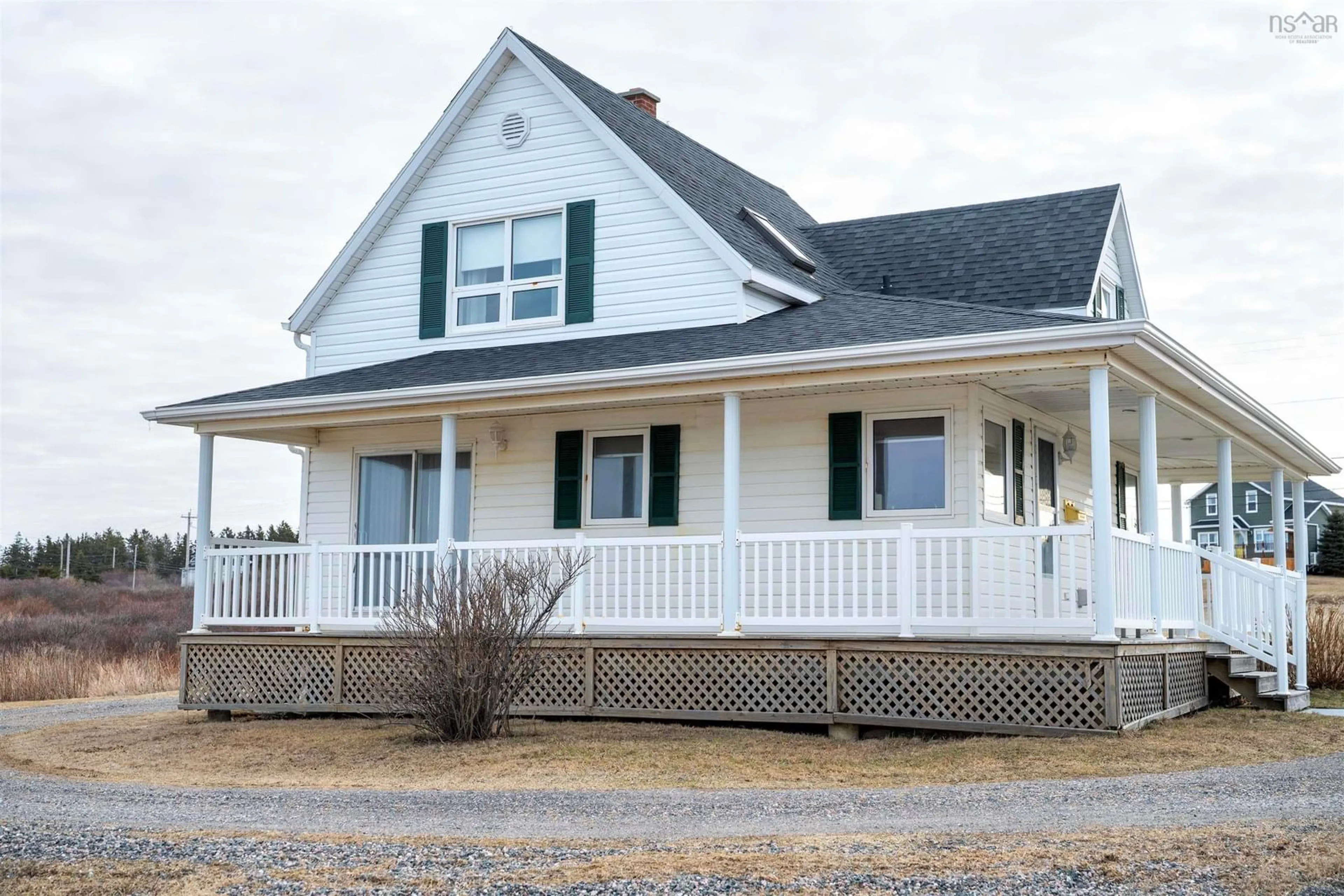 Home with vinyl exterior material, unknown for 3403 Highway 28, Victoria Mines Nova Scotia B1N 3J7