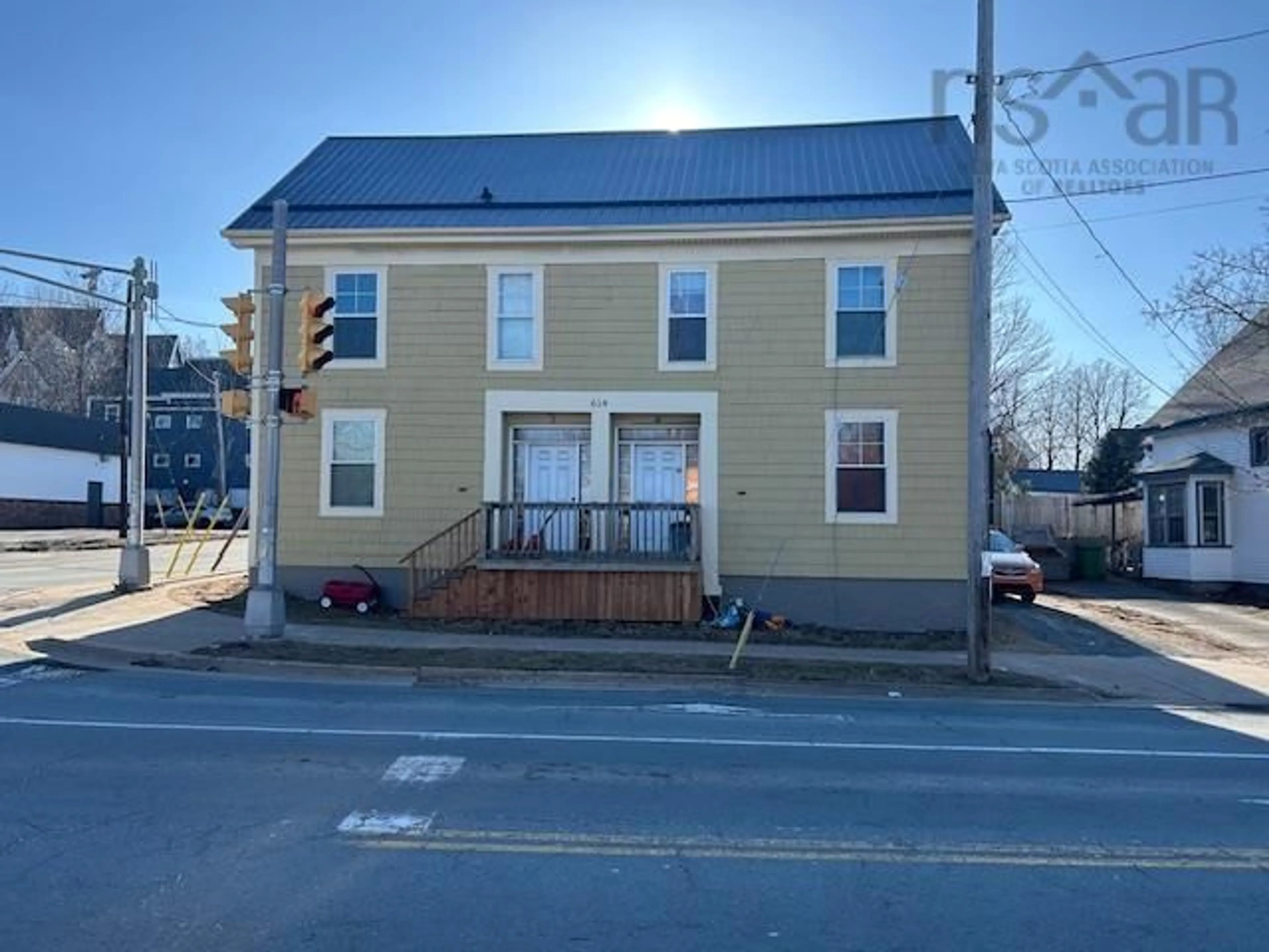 A pic from outside/outdoor area/front of a property/back of a property/a pic from drone, building for 614 Obrien St, Windsor Nova Scotia B0N 2T0