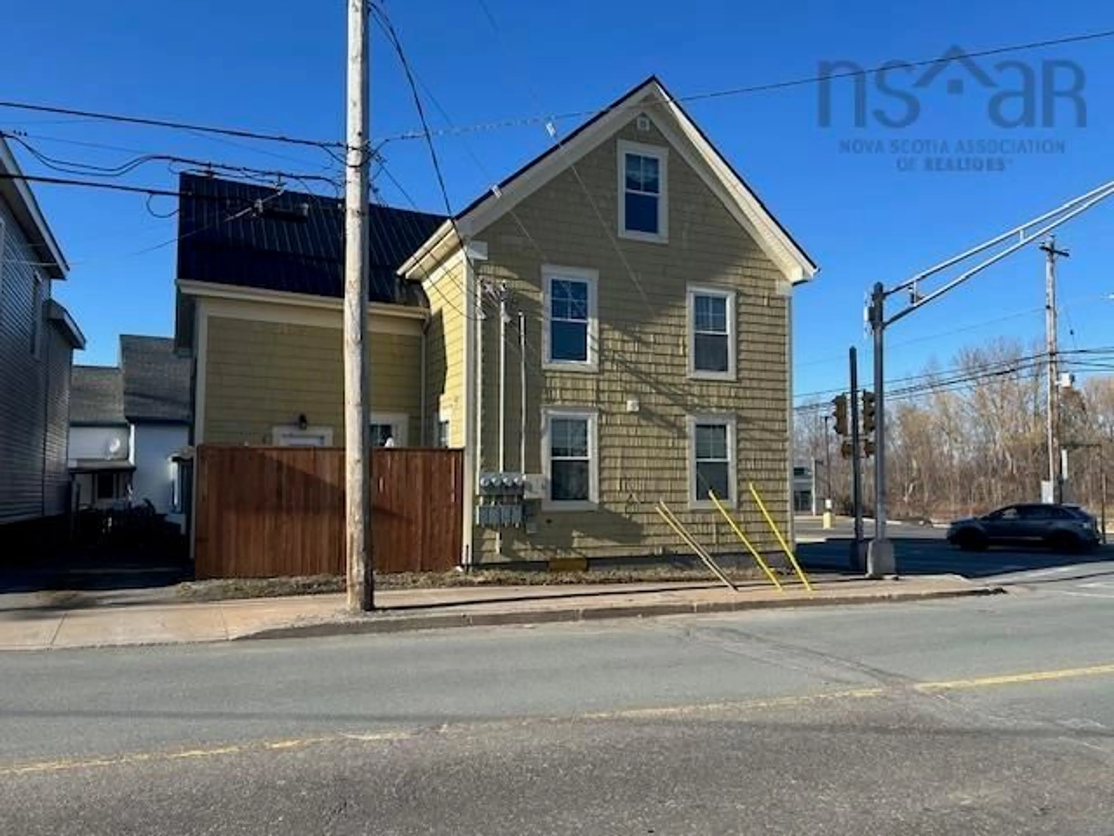 A pic from outside/outdoor area/front of a property/back of a property/a pic from drone, street for 614 Obrien St, Windsor Nova Scotia B0N 2T0