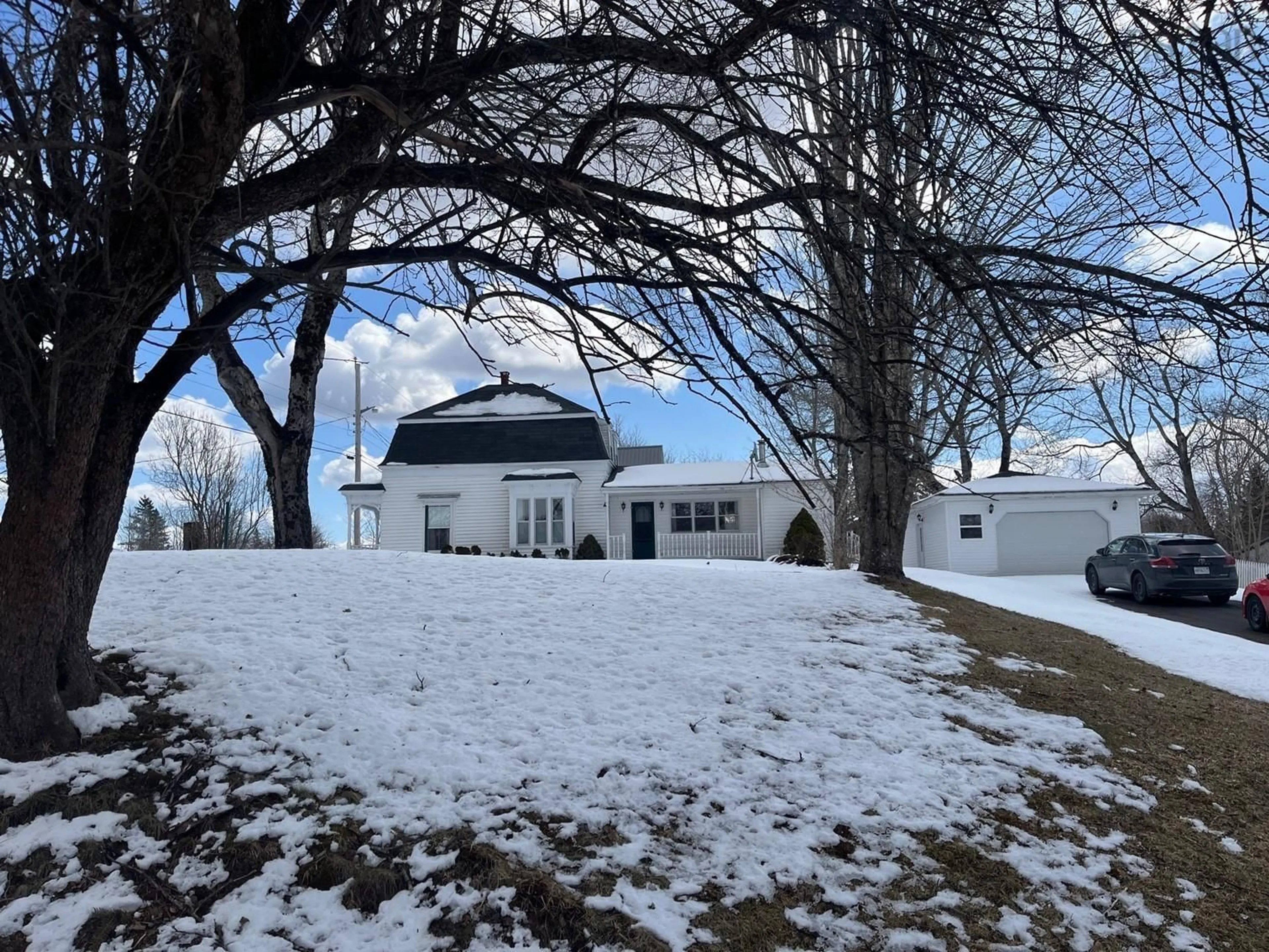 A pic from outside/outdoor area/front of a property/back of a property/a pic from drone, mountain view for 1865 Station Rd, Londonderry Nova Scotia B0M 1M0