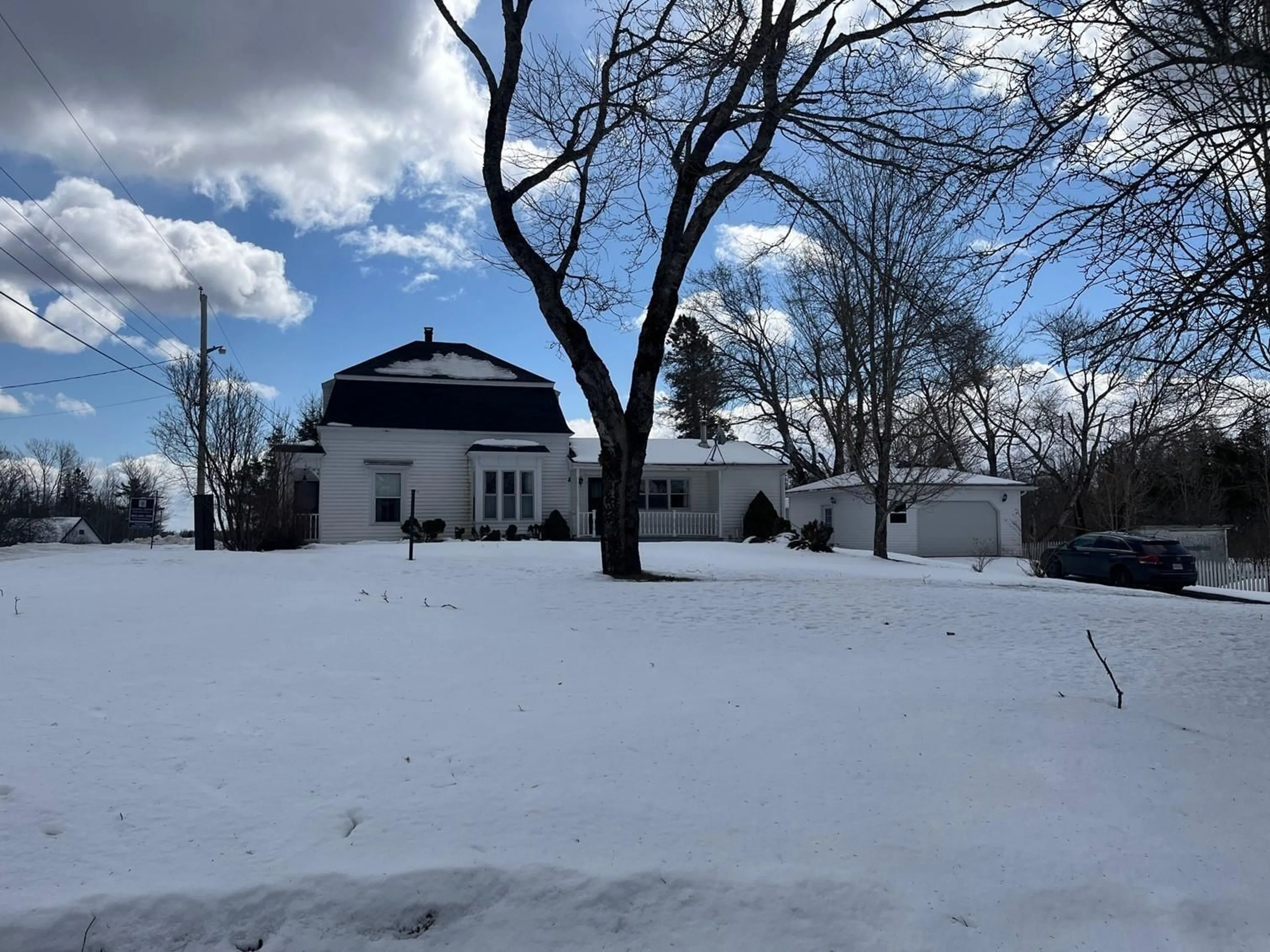 A pic from outside/outdoor area/front of a property/back of a property/a pic from drone, street for 1865 Station Rd, Londonderry Nova Scotia B0M 1M0