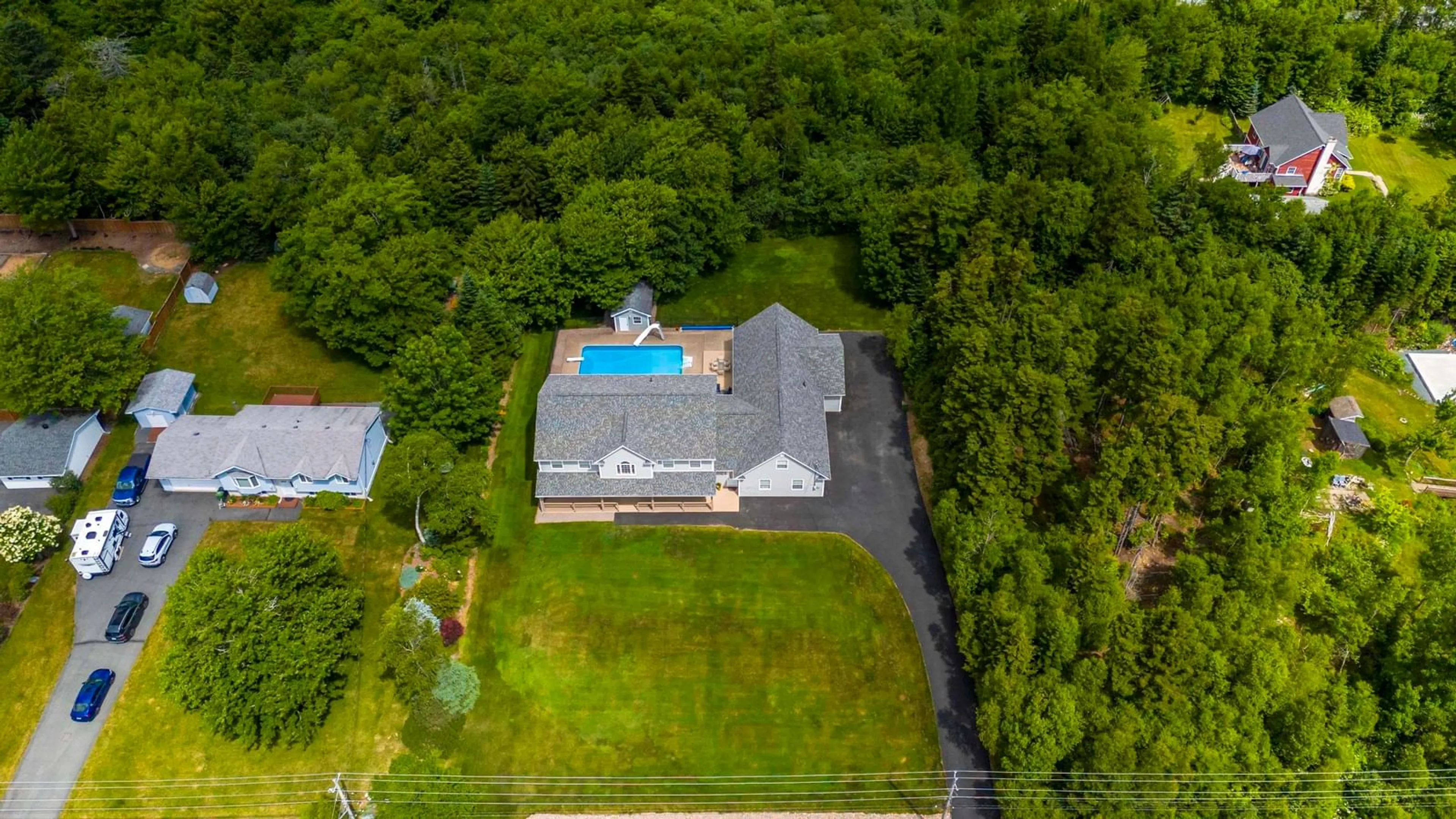 A pic from outside/outdoor area/front of a property/back of a property/a pic from drone, unknown for 30 Giberson Dr, Westphal Nova Scotia B2W 6J6