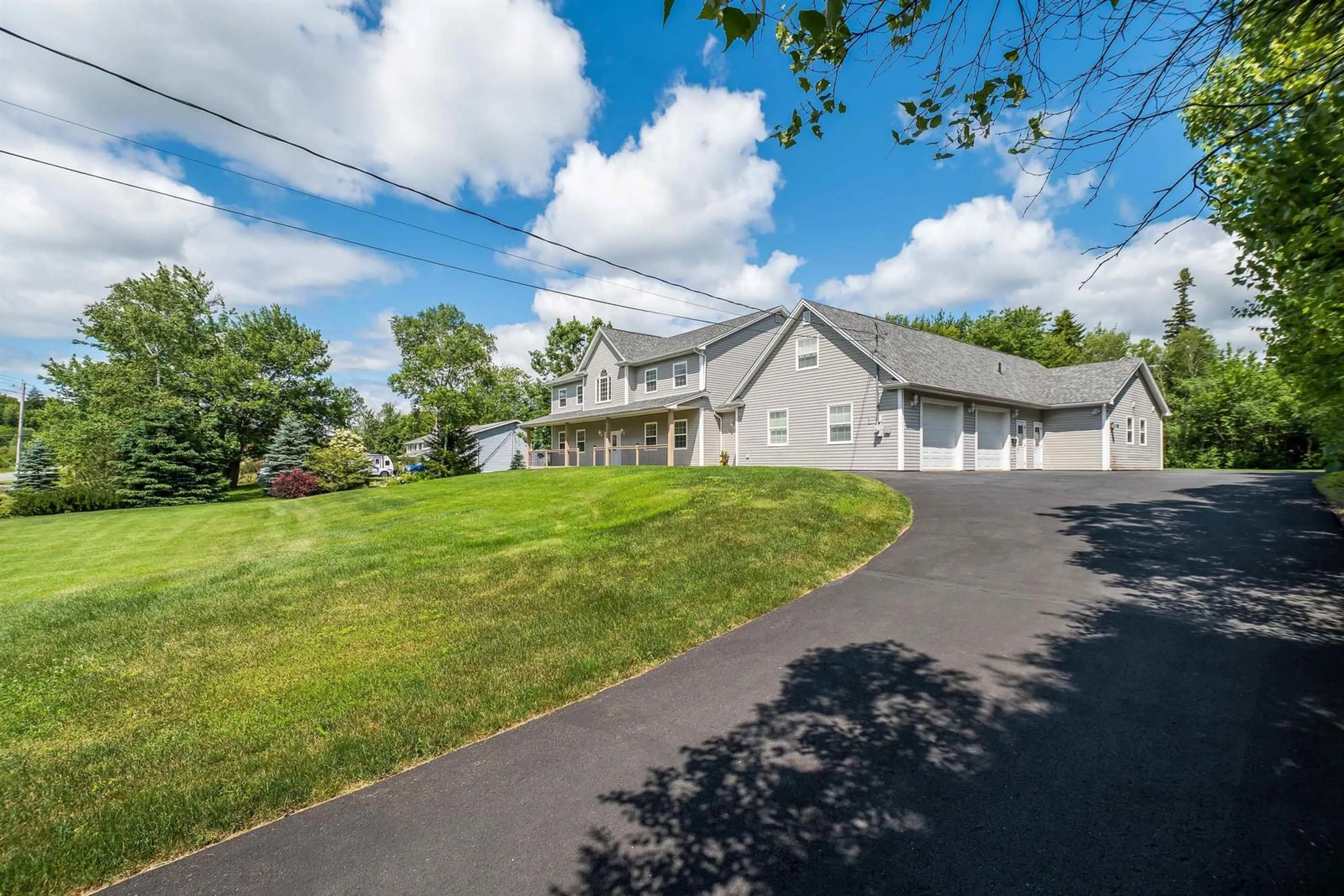 A pic from outside/outdoor area/front of a property/back of a property/a pic from drone, unknown for 30 Giberson Dr, Westphal Nova Scotia B2W 6J6