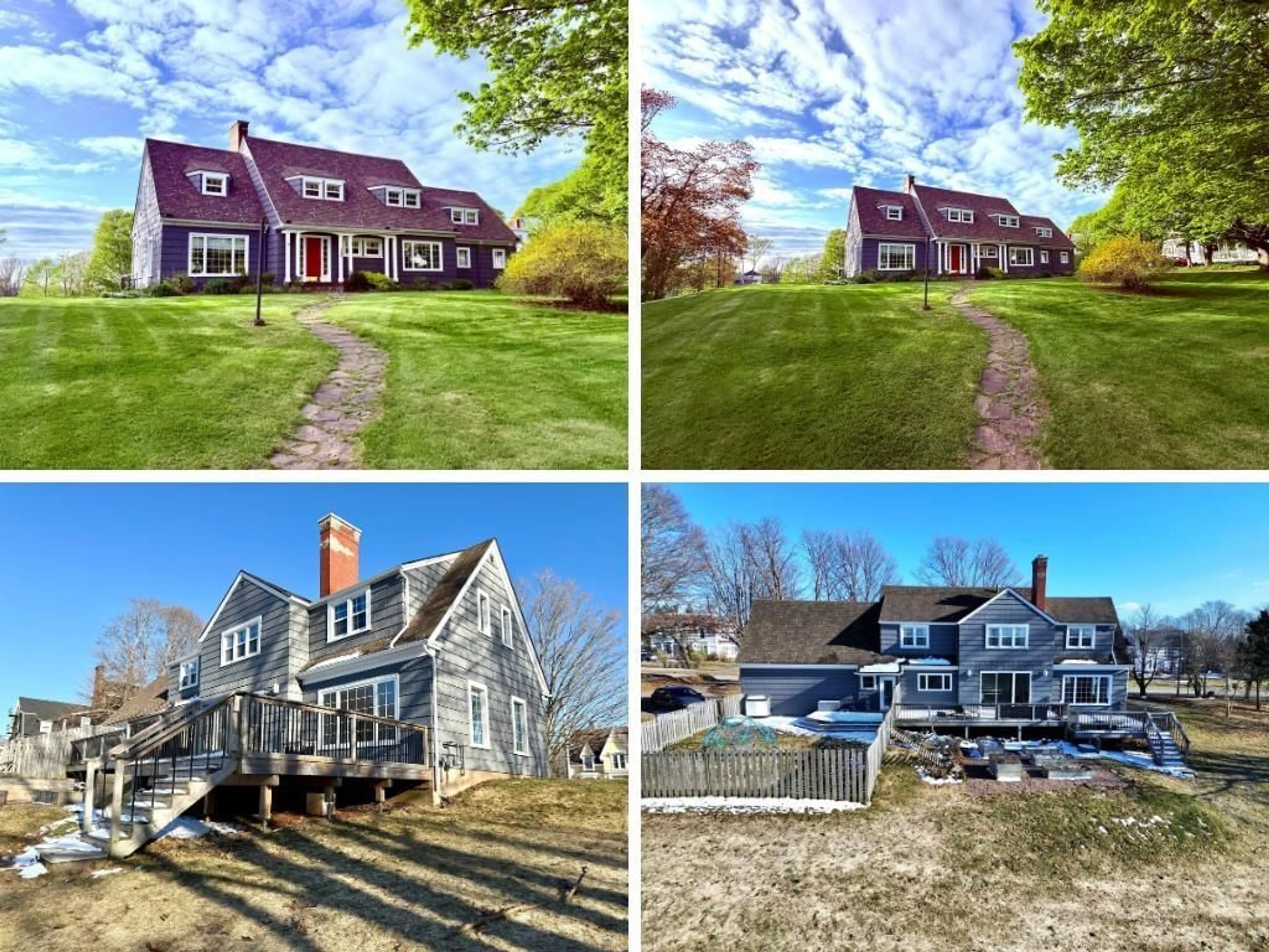 A pic from outside/outdoor area/front of a property/back of a property/a pic from drone, water/lake/river/ocean view for 168 Victoria St, Amherst Nova Scotia B4H 1Y5