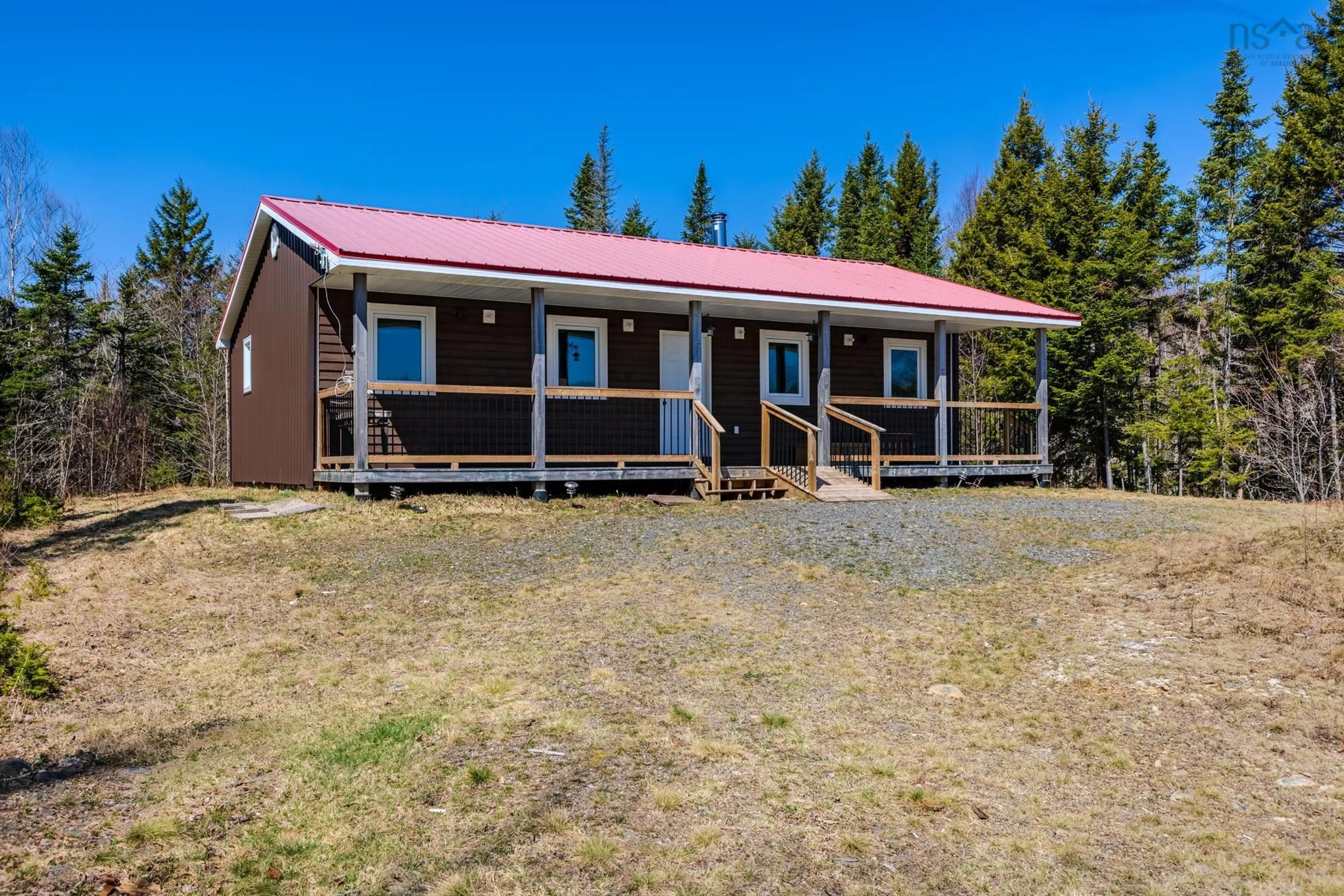 A pic from outside/outdoor area/front of a property/back of a property/a pic from drone, unknown for Fisher Rd #Lot 12-1FC, Eastville Nova Scotia B0N 2P0