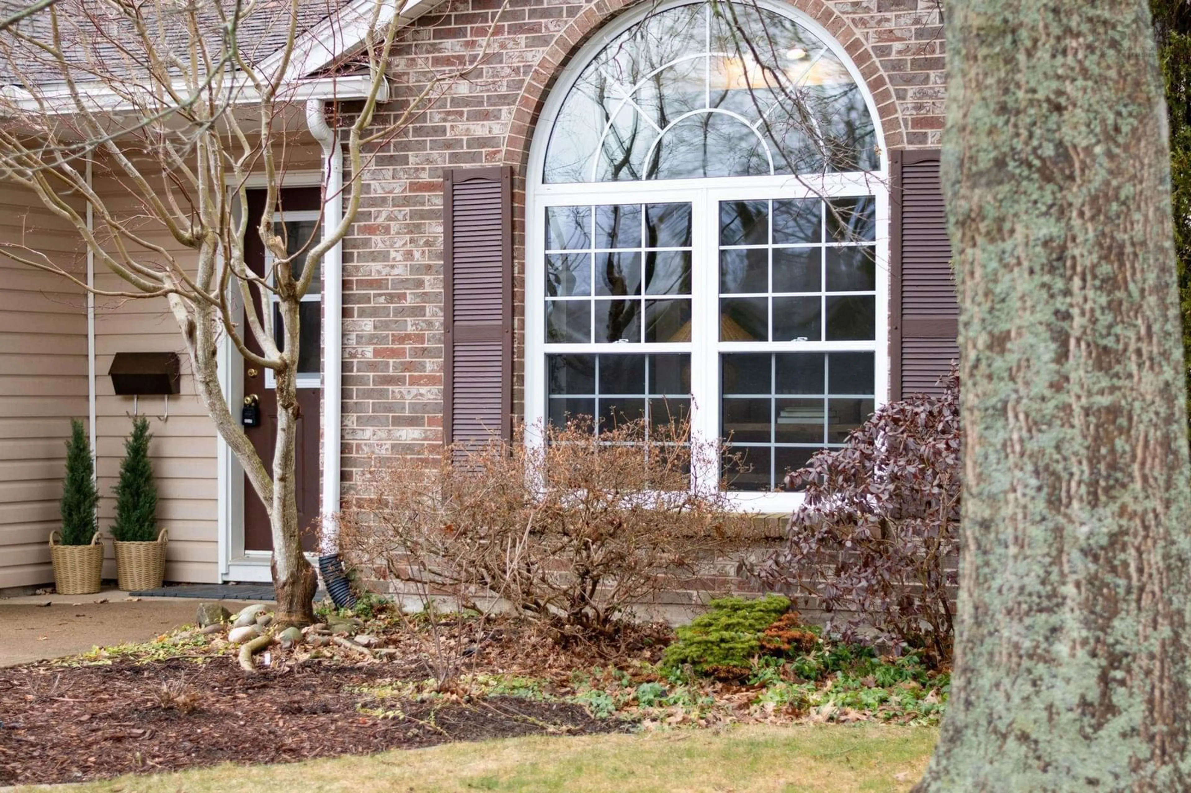 Home with brick exterior material, street for 40 Cherry Lane, Wolfville Nova Scotia B4P 1T6