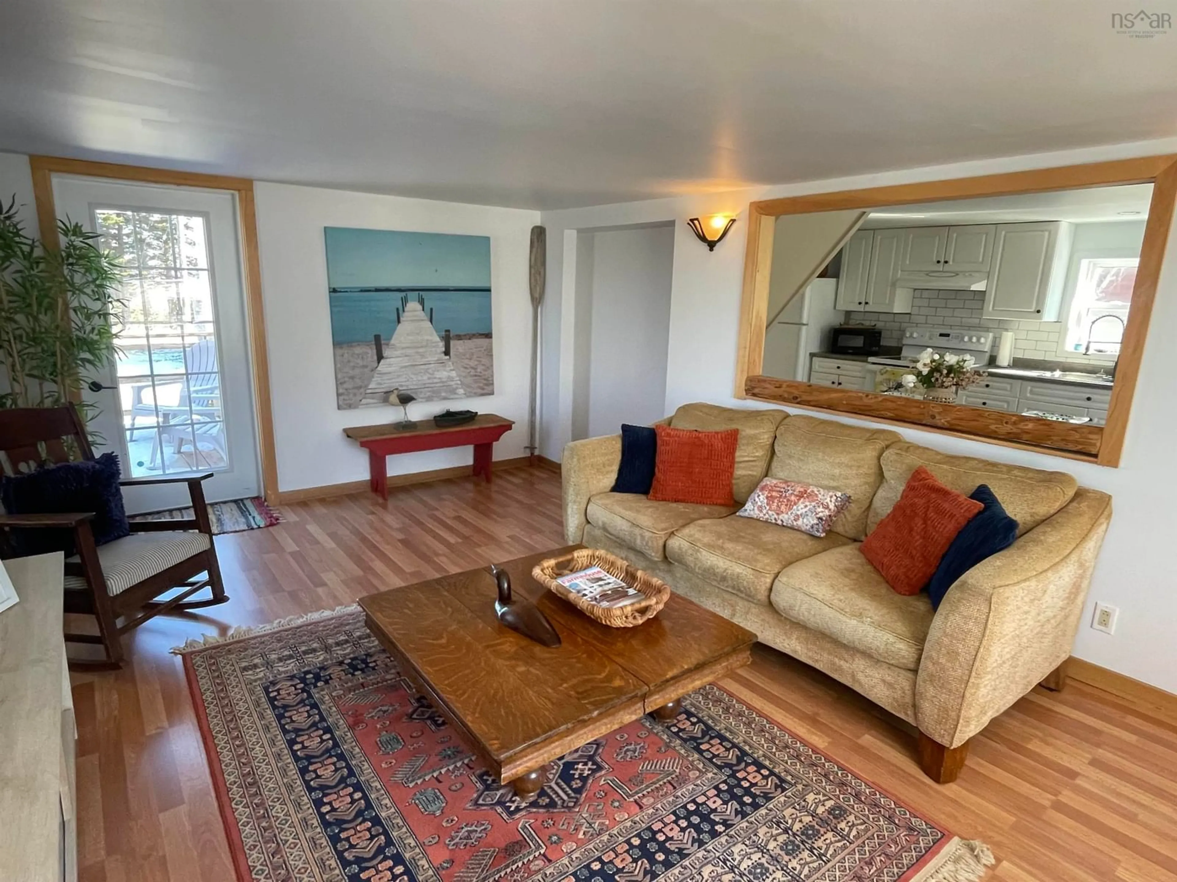 Living room with furniture, unknown for 27 Cap La Ronde Rd, D'Escousse Nova Scotia B0E 1K0