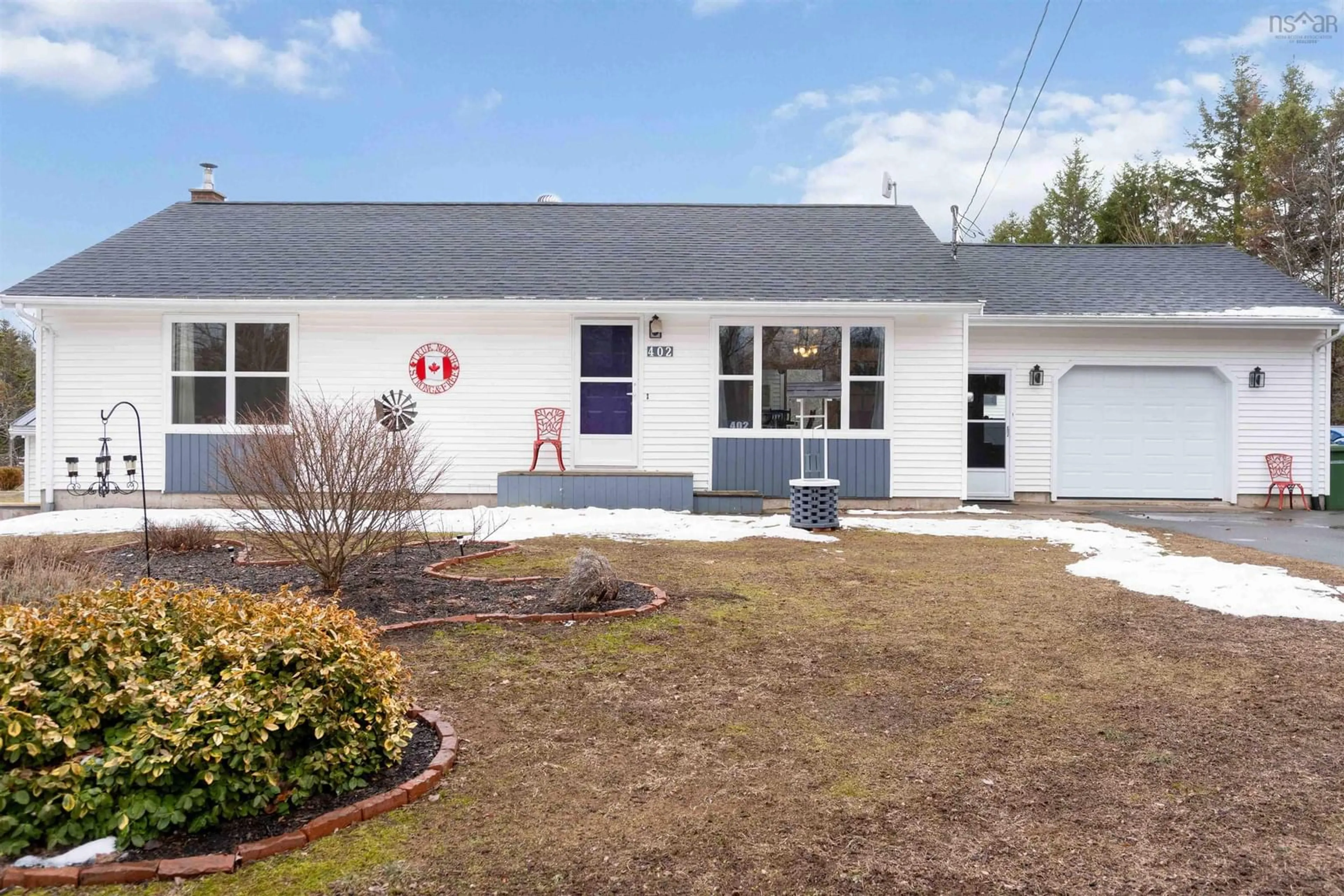 Home with vinyl exterior material, unknown for 402 Ward Rd, Greenwood Square Nova Scotia B0P 1R0
