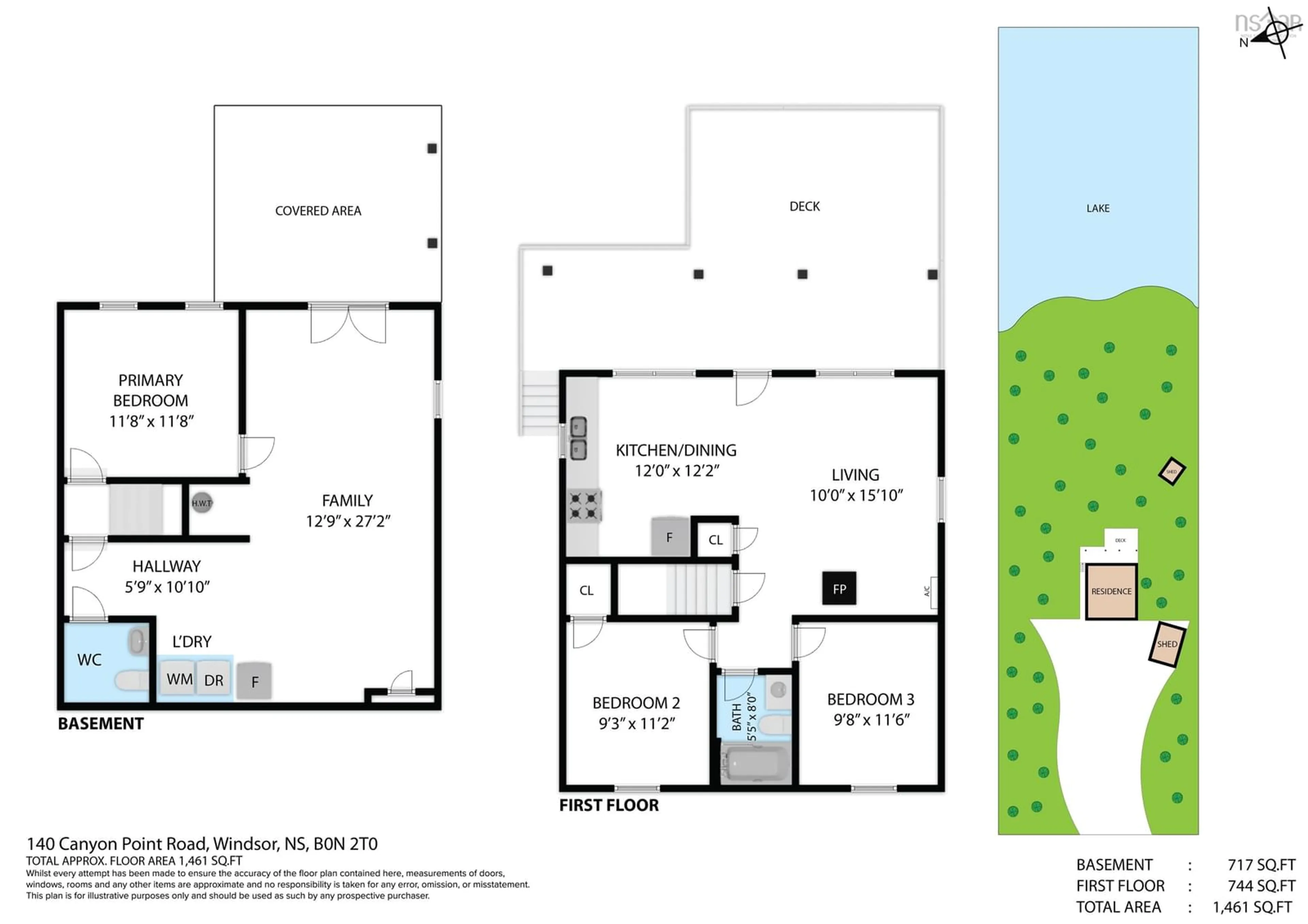 Floor plan for 140 Canyon Point Rd #26, Vaughan Nova Scotia B0N 2T0