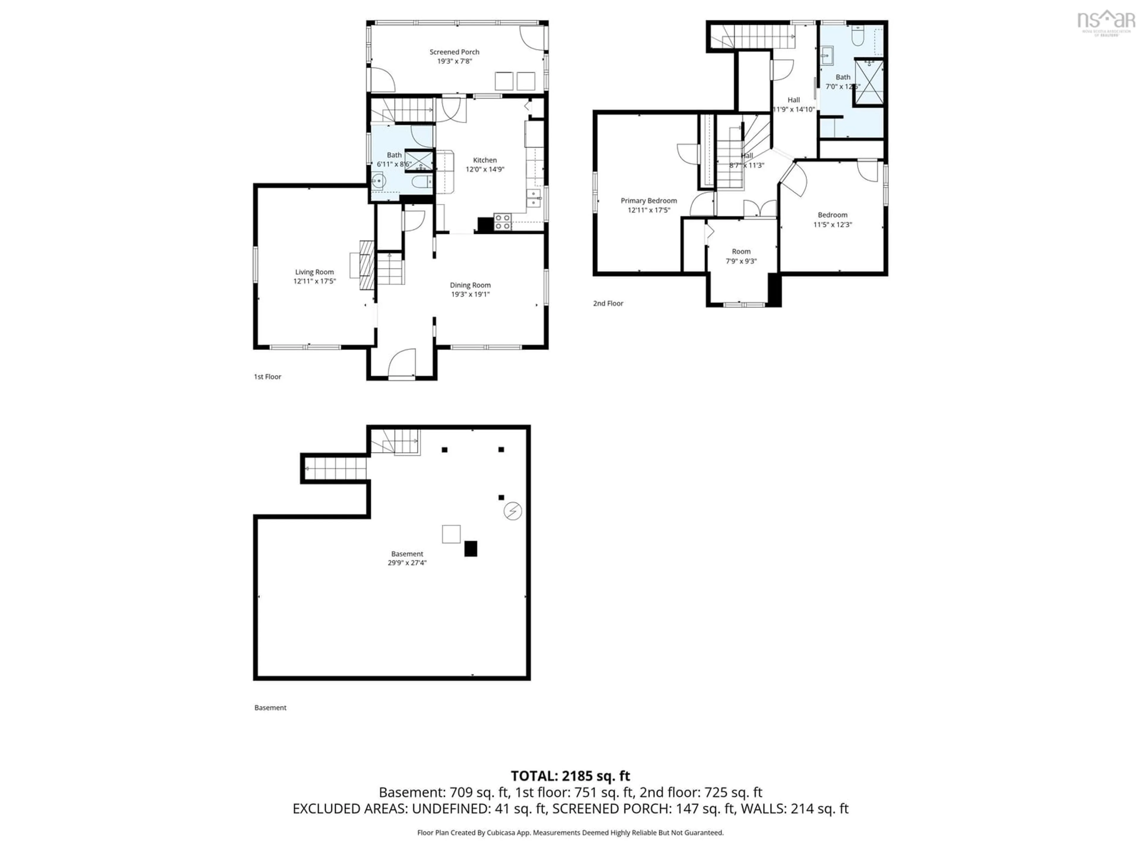 Floor plan for 31 Chapel St, Parrsboro Nova Scotia B0M 1S0