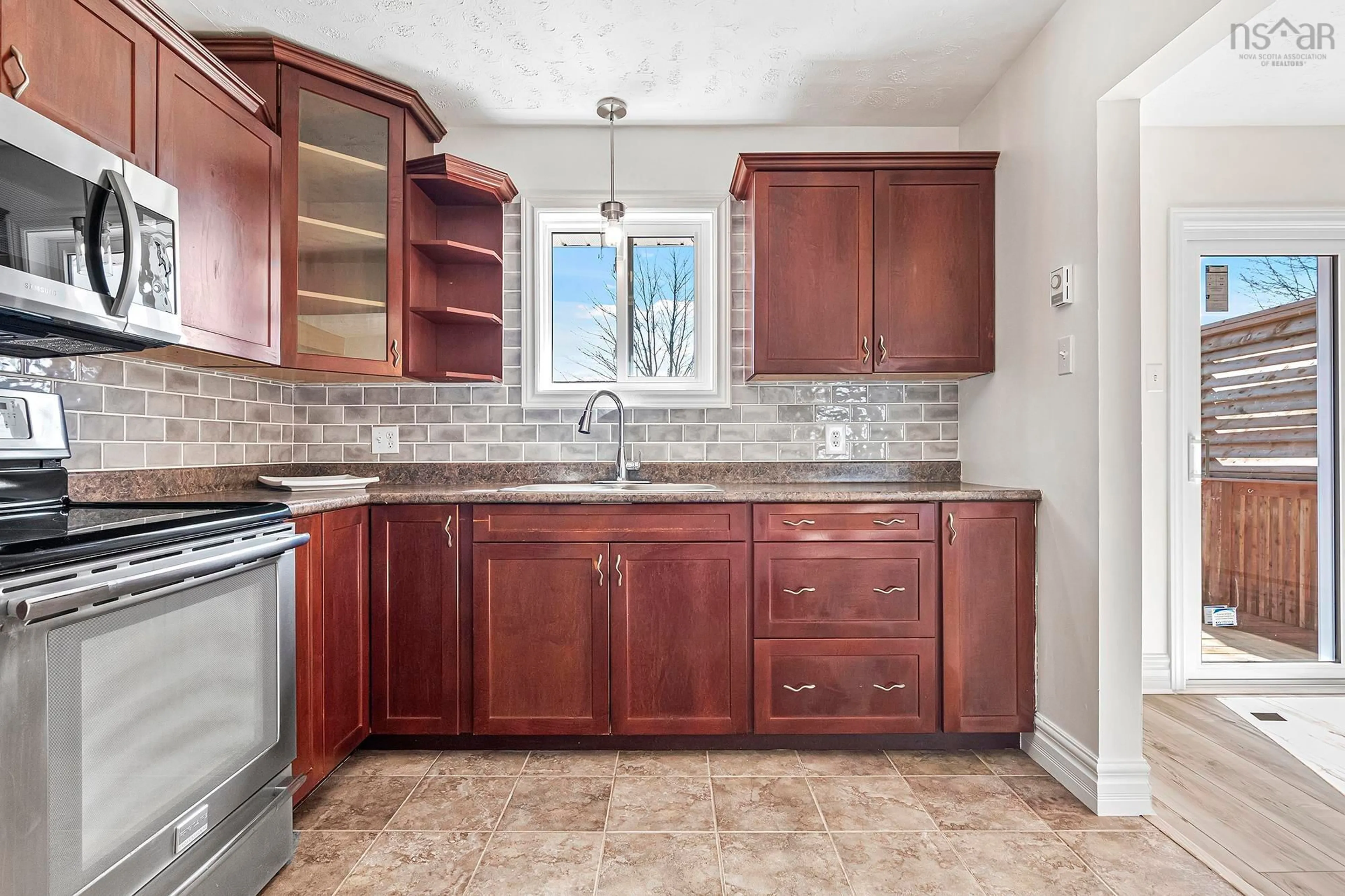 Standard kitchen, ceramic/tile floor for 32 Contessa Crt, Lower Sackville Nova Scotia B4C 3W3