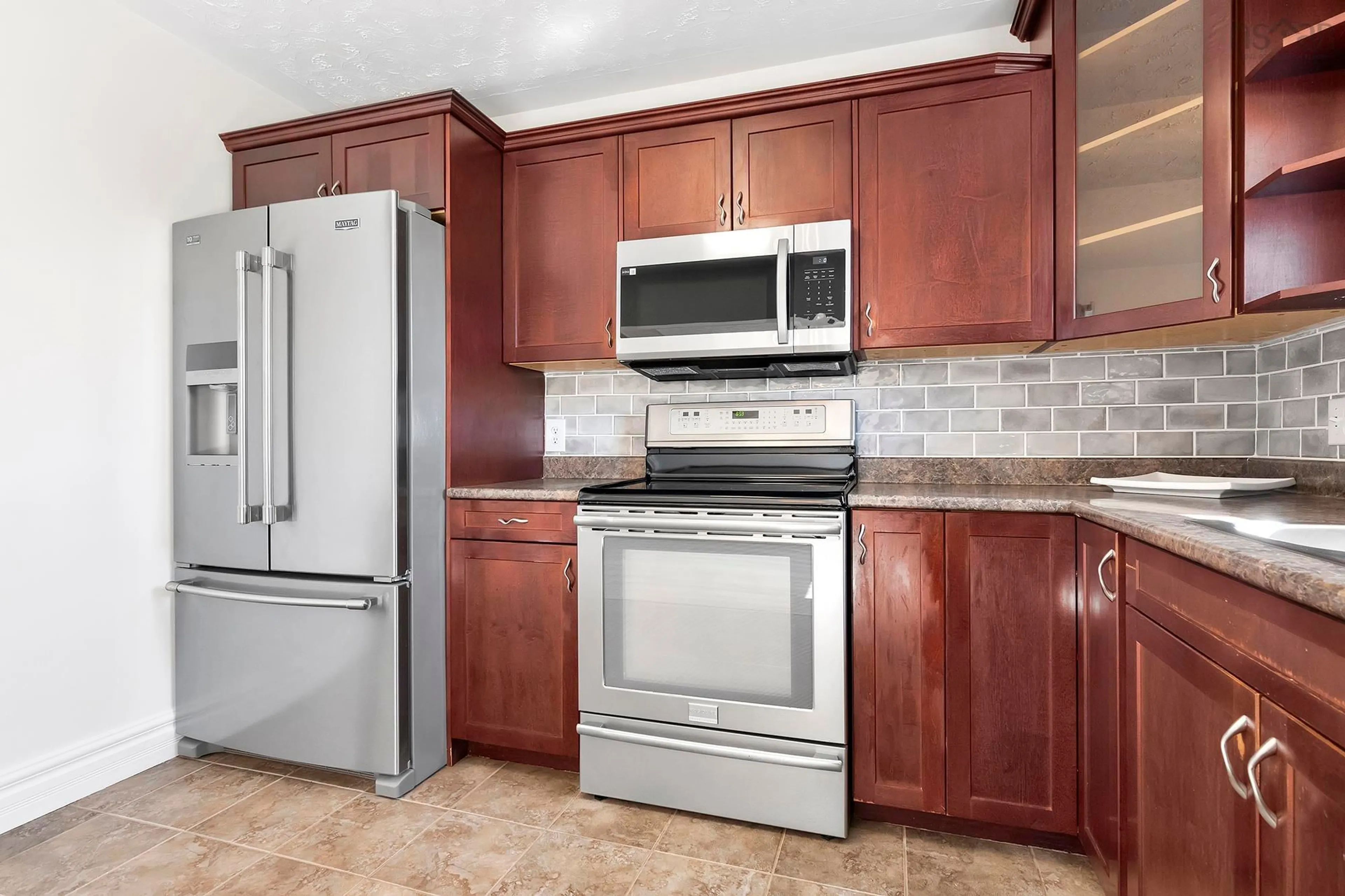 Standard kitchen, ceramic/tile floor for 32 Contessa Crt, Lower Sackville Nova Scotia B4C 3W3